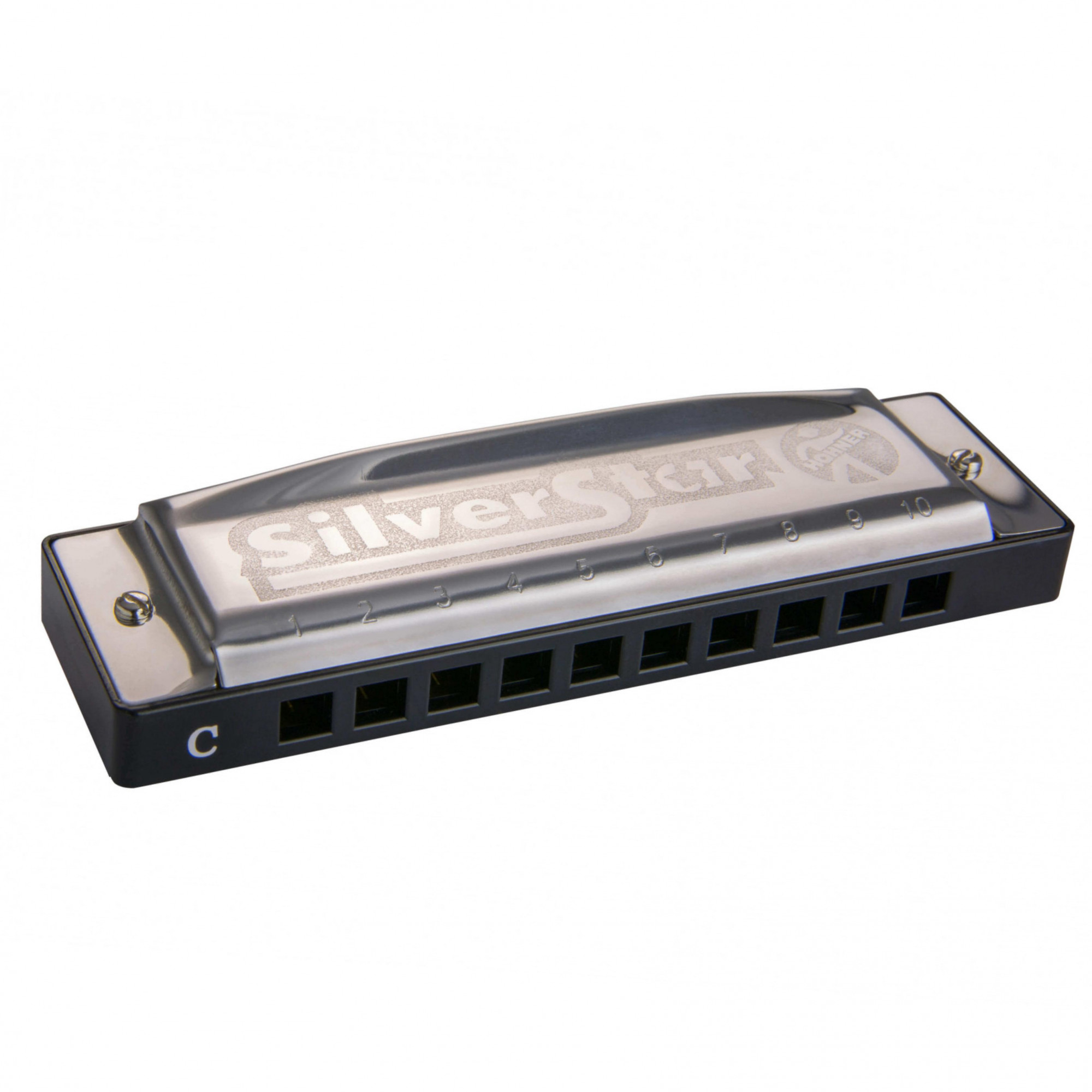 Hohner M5041067 Silverstar A Key Diatonic Harmonica