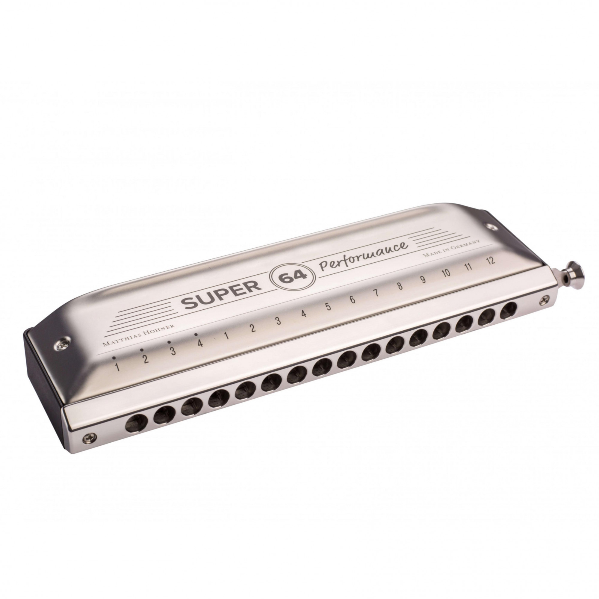 Hohner M758501 Super 64 Performance Chromatic Harmonica