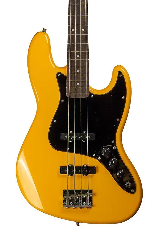 Markbass MBB148037C Yellow Jazz Electric Bass Guitar