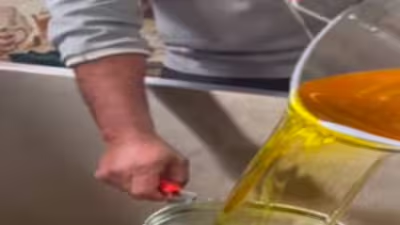 The viral video showcases the intricate process behind the production of what is claimed to be the purest ghee in the world.