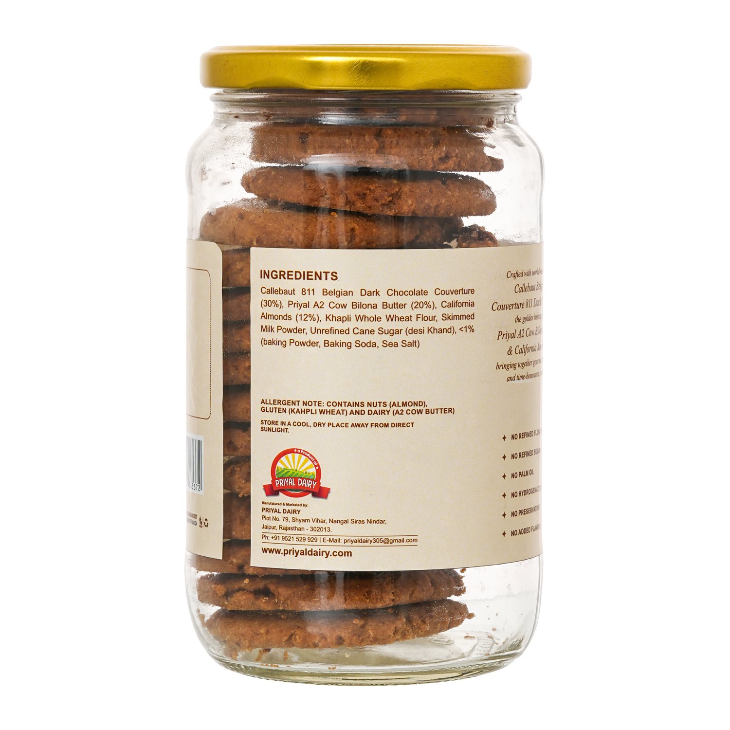 Almond Choco Chunk Cookies 280 g