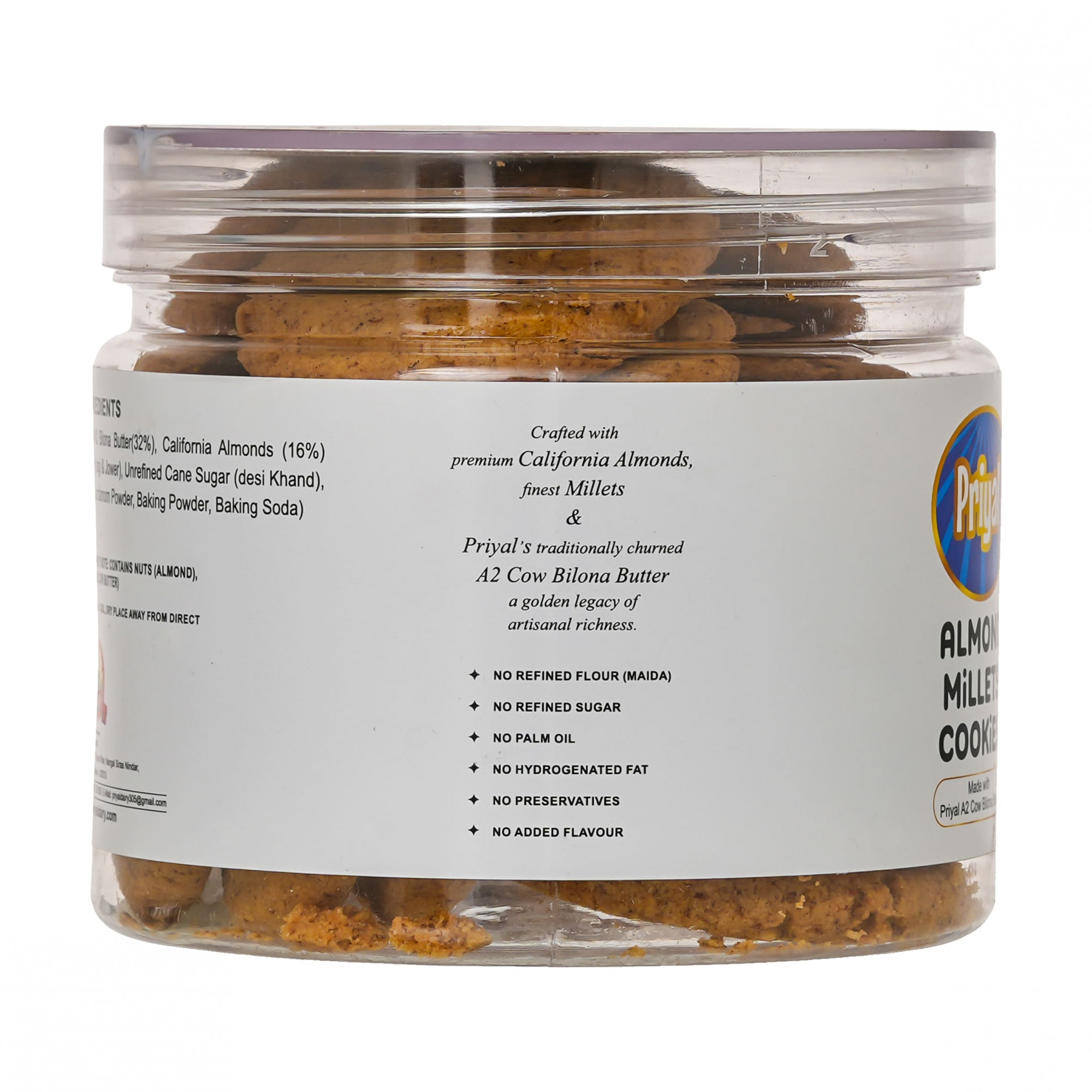 Almond Millets Cookies 240 g 