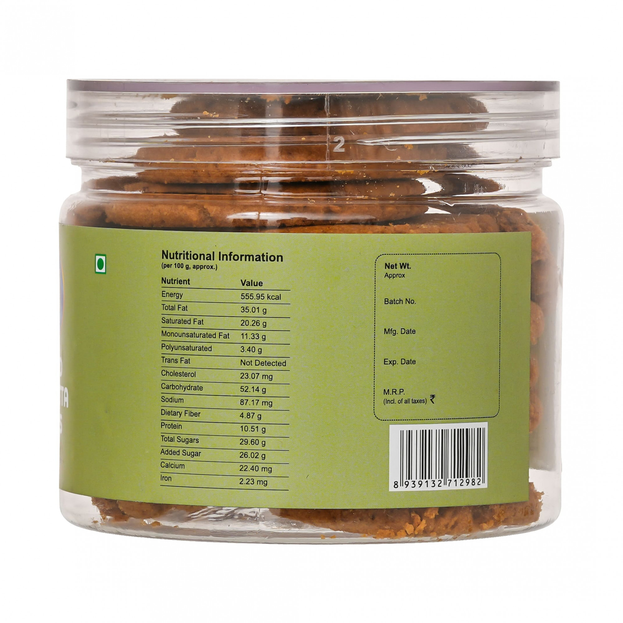 Almond Khapli Atta Cookies 240 g