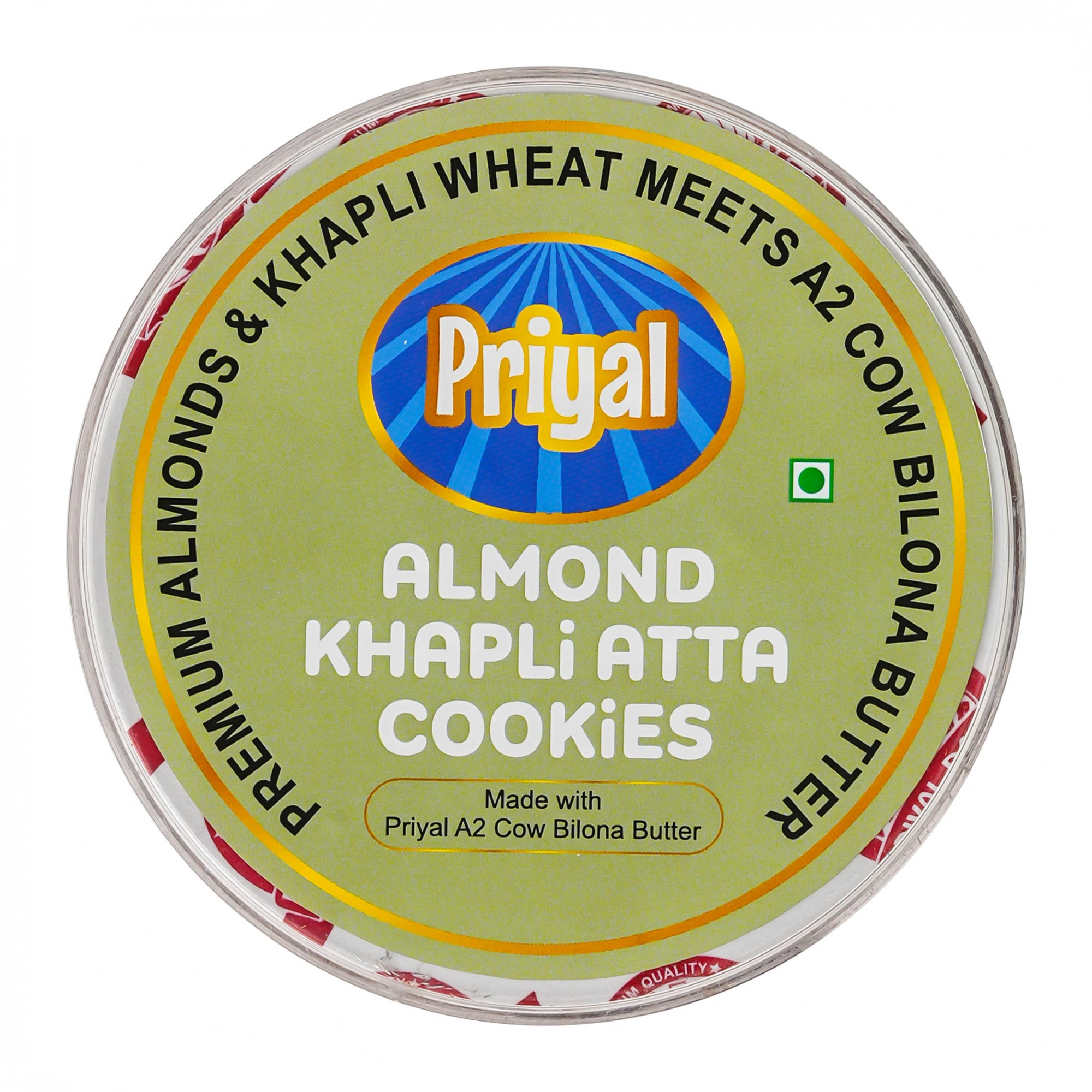Almond Khapli Atta Cookies 240 g