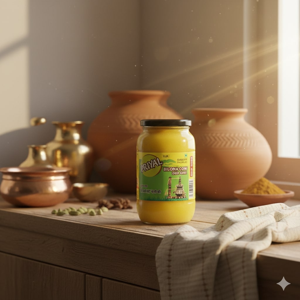 PRIYAL Cow Desi Ghee 1000 ML