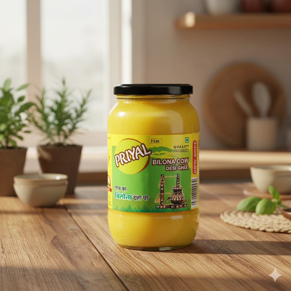 PRIYAL Cow Desi Ghee 1000 ML