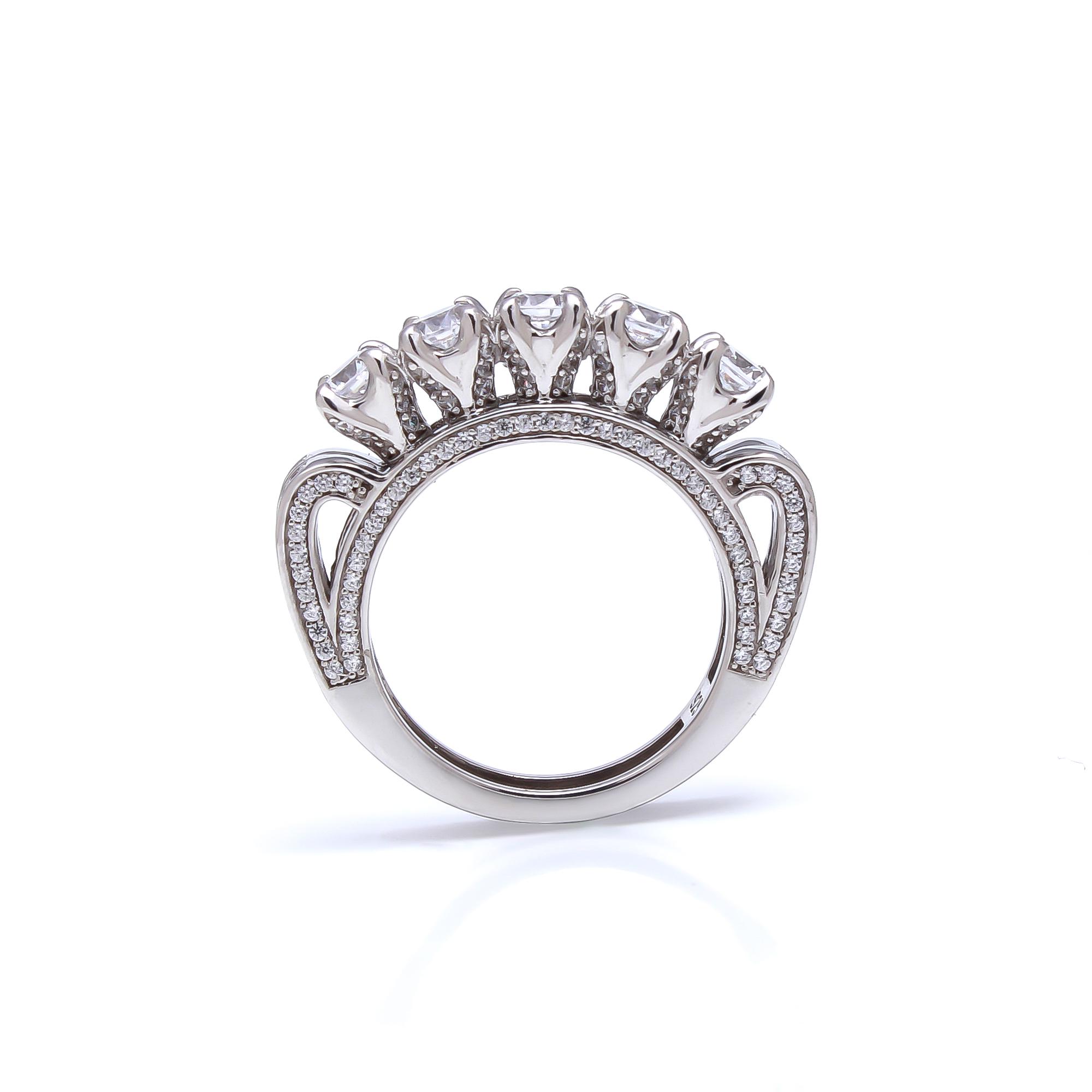 Lab Grown Diamond Multi-Stone Ring