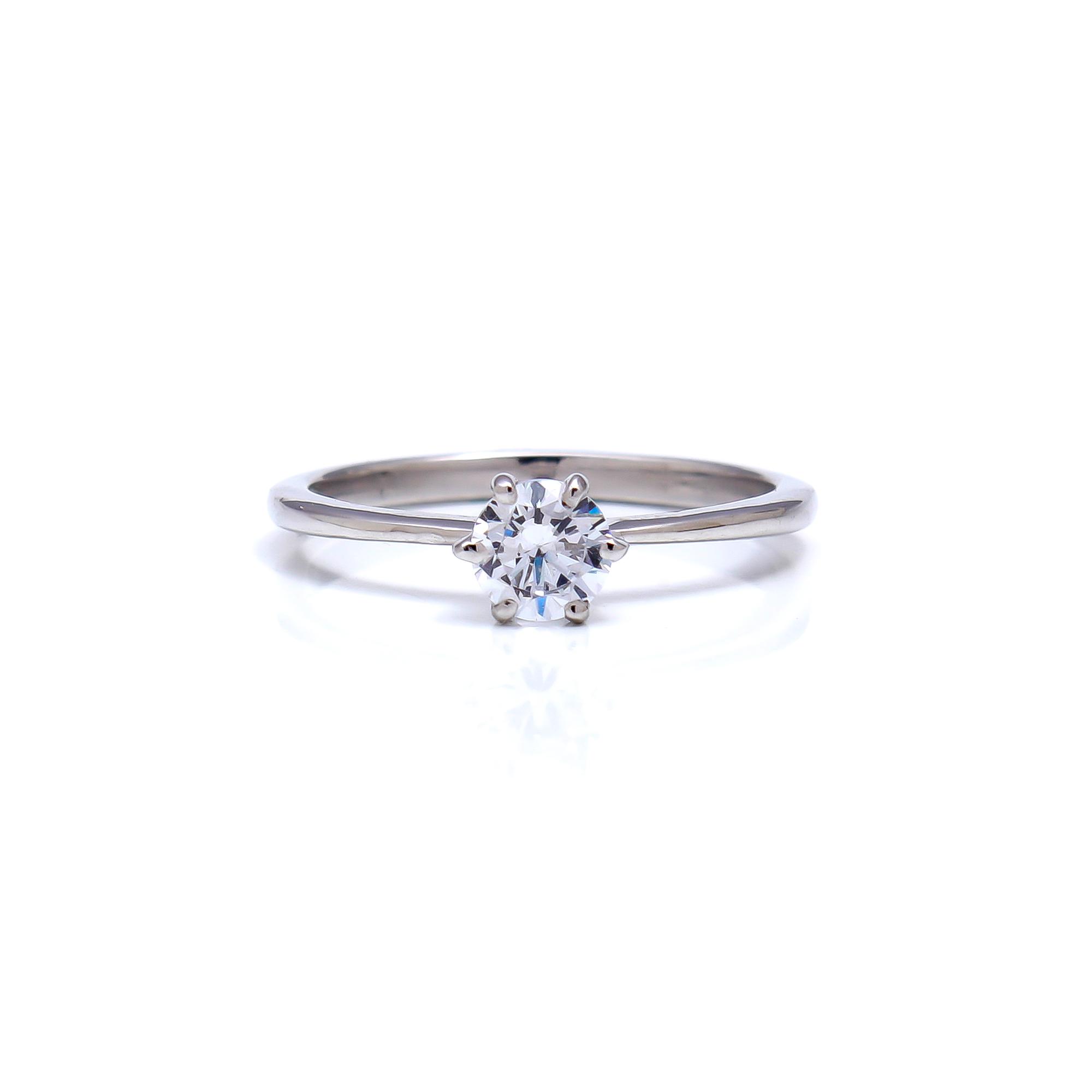 Lab Grown Diamond Solitaire Engagement Ring
