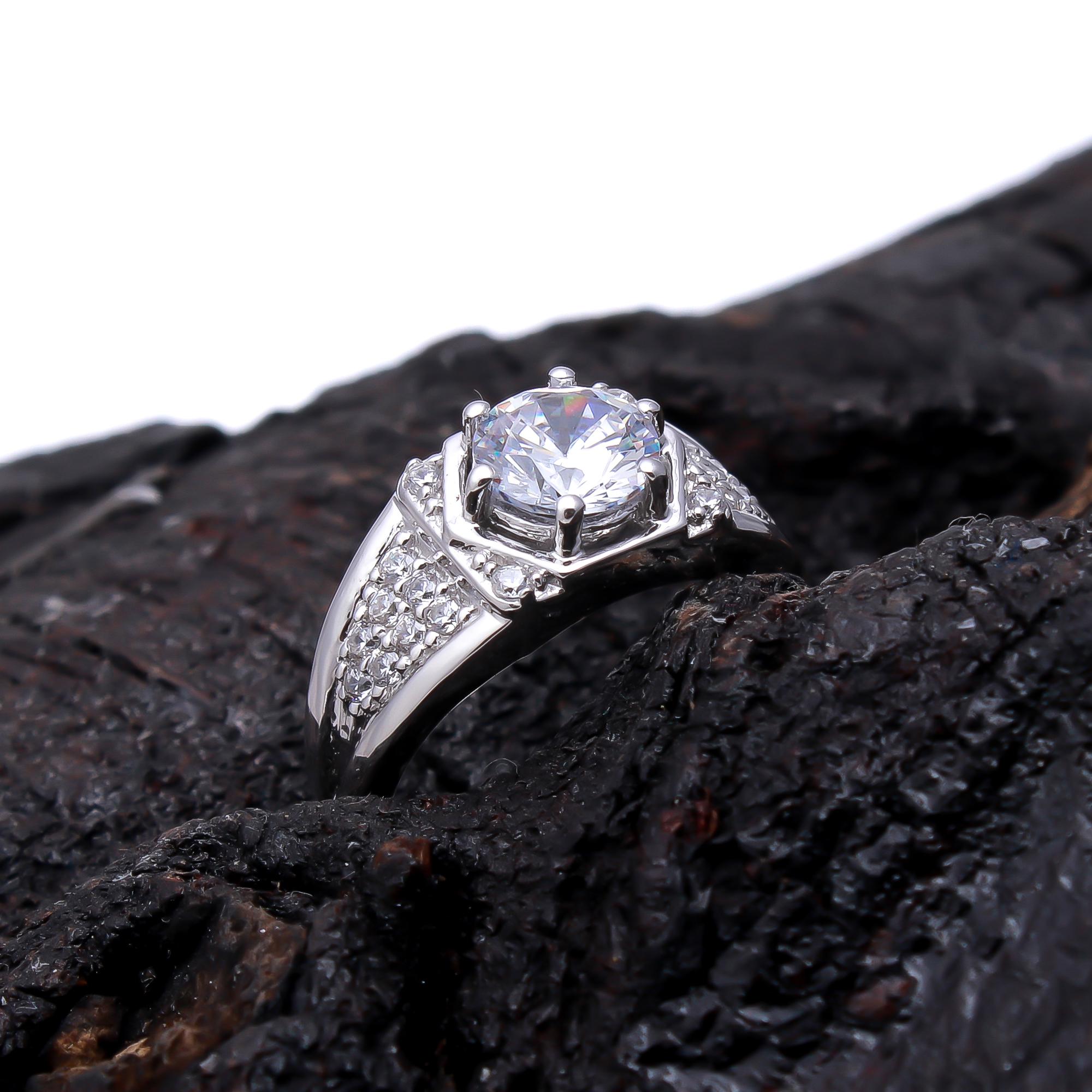 Lab Grown Diamond Big And Bold Engagement Ring