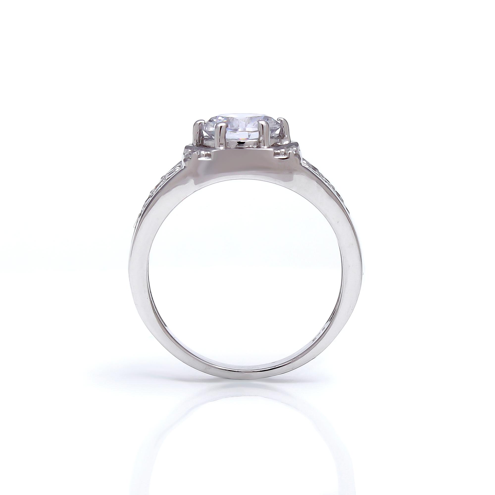 Lab Grown Diamond Big And Bold Engagement Ring