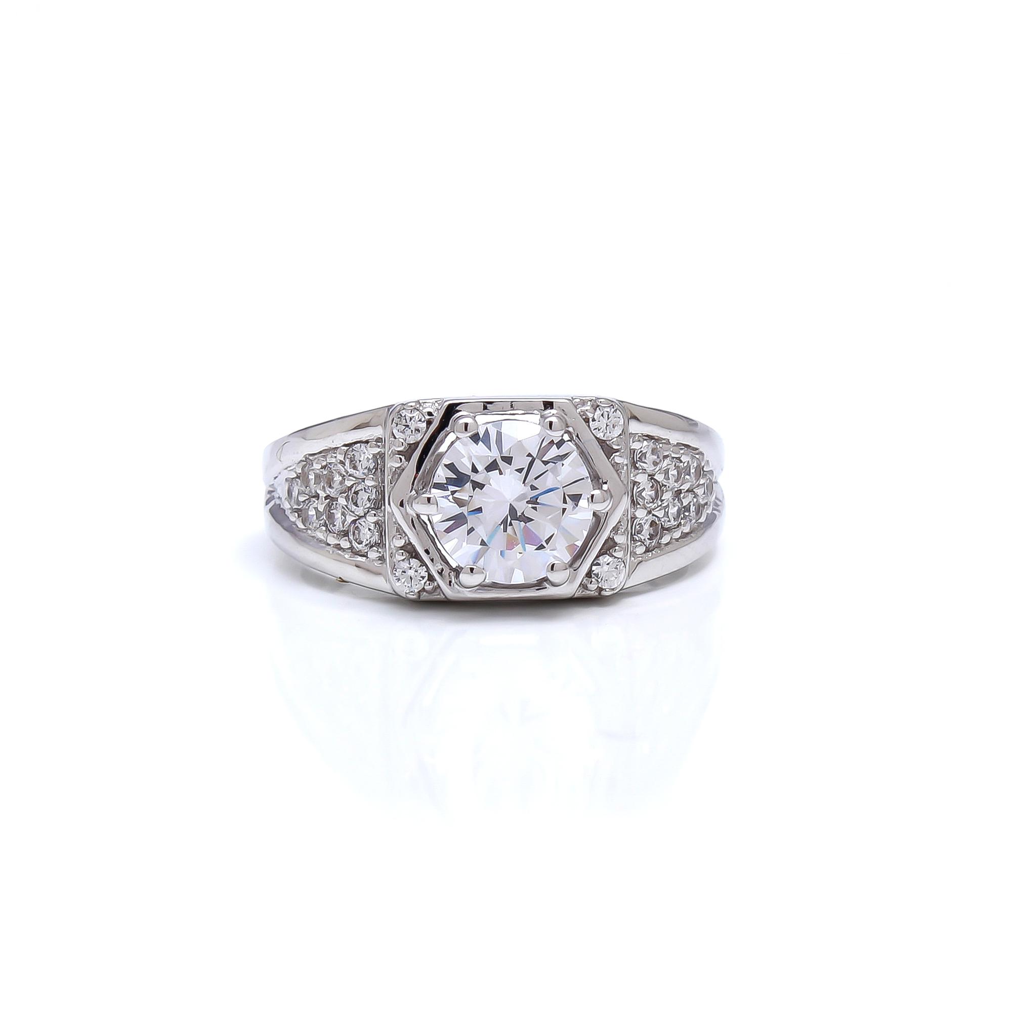 Lab Grown Diamond Big And Bold Engagement Ring