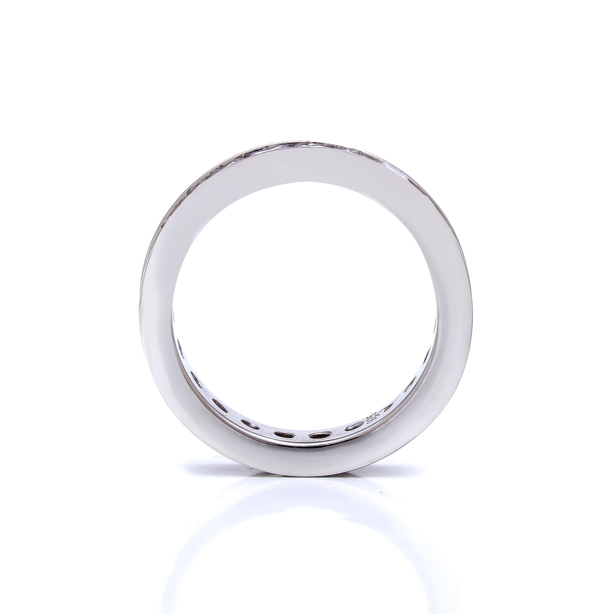Lab Grown Diamond Channel Set Eternity Band