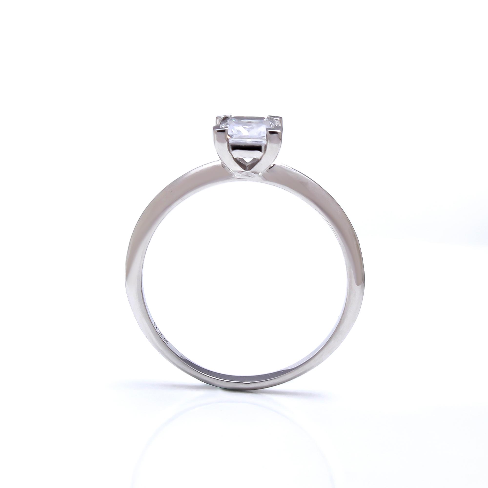 Princess Cut Lab Grown Diamond Ring