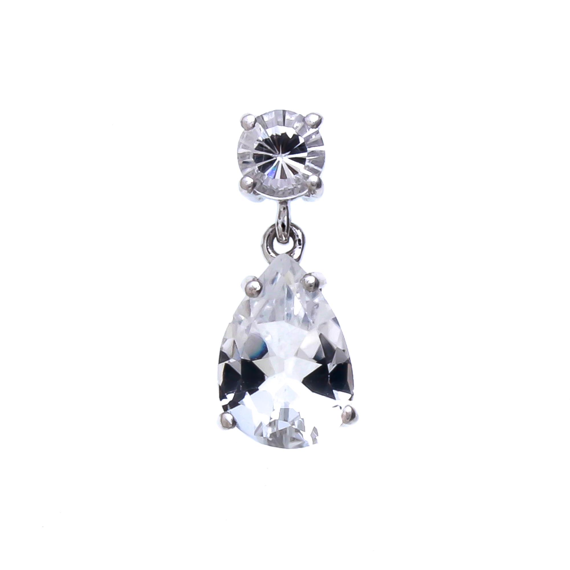 Pear Drop Lab Grown Diamond Pendant