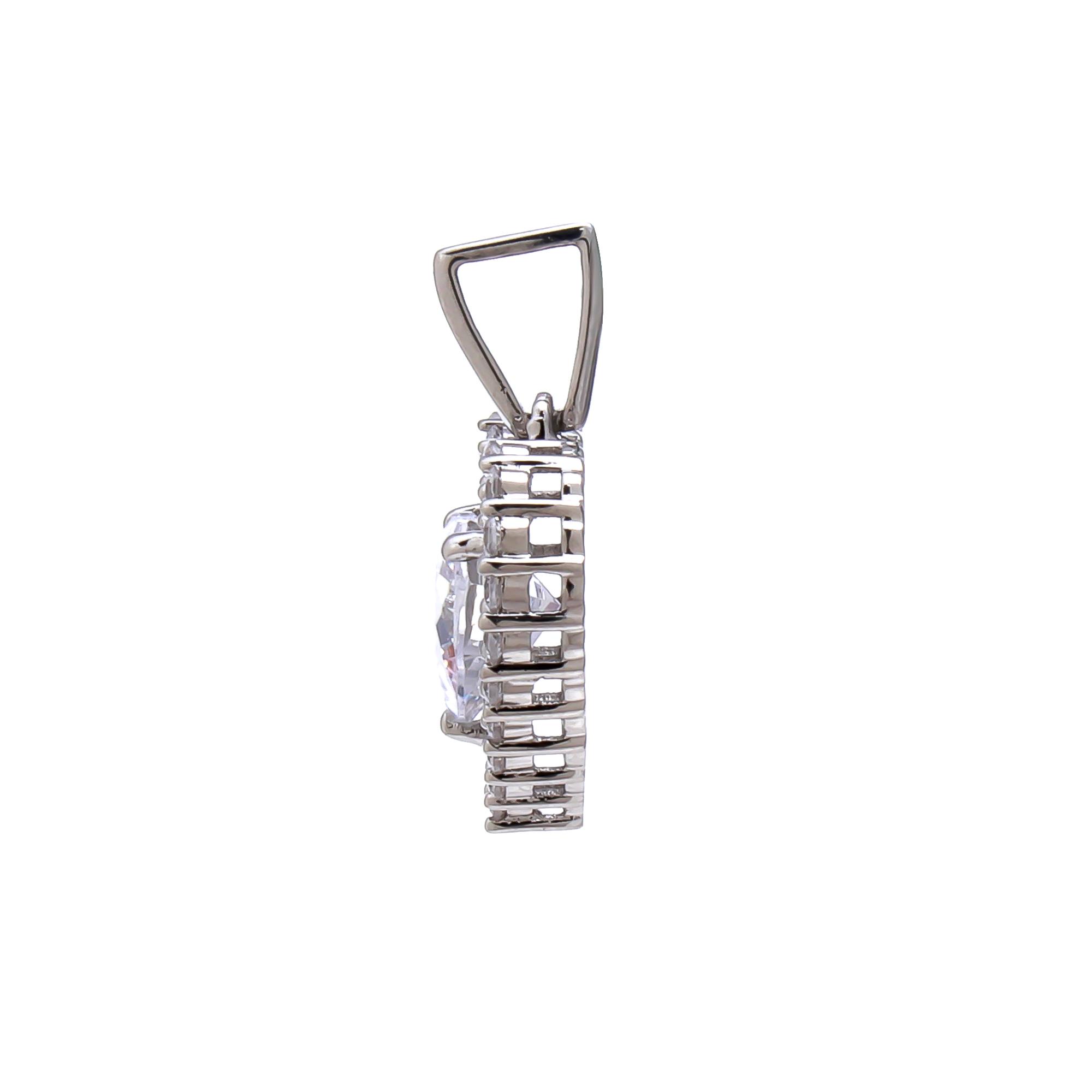Heart Shape Lab Grown Diamond Pendant