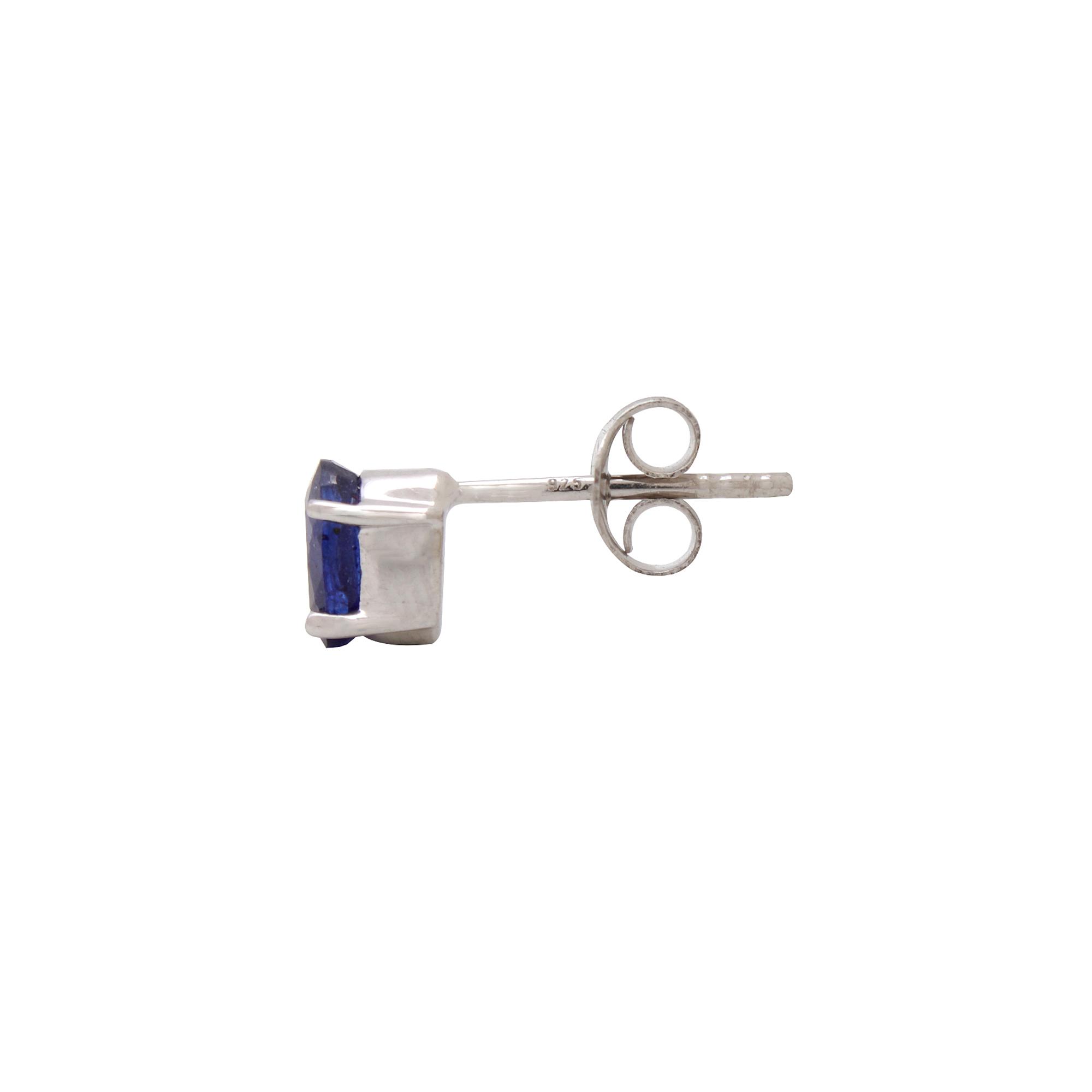 Blue Sapphire Studs Earrings