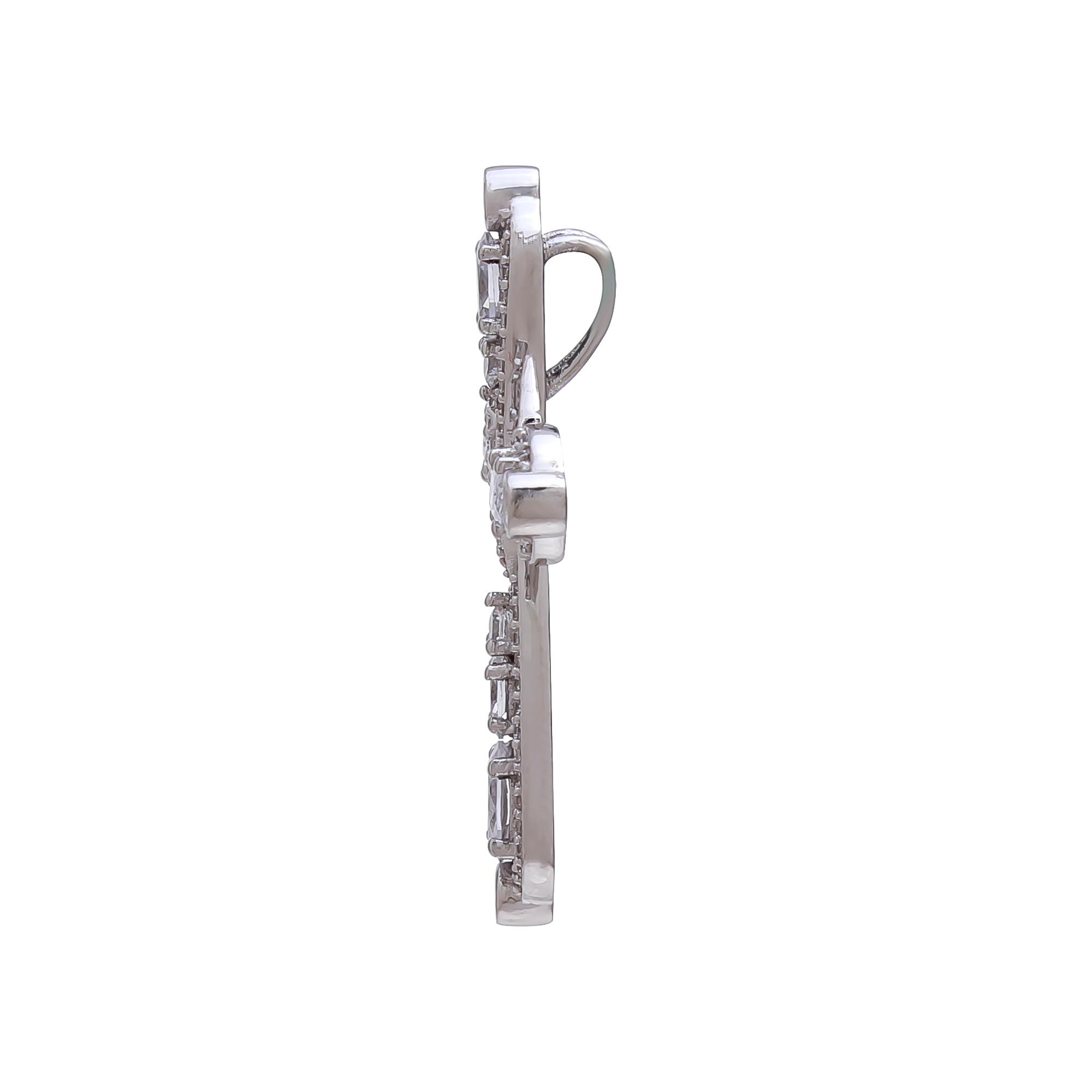 Cross Lab Grown Diamond Pendant