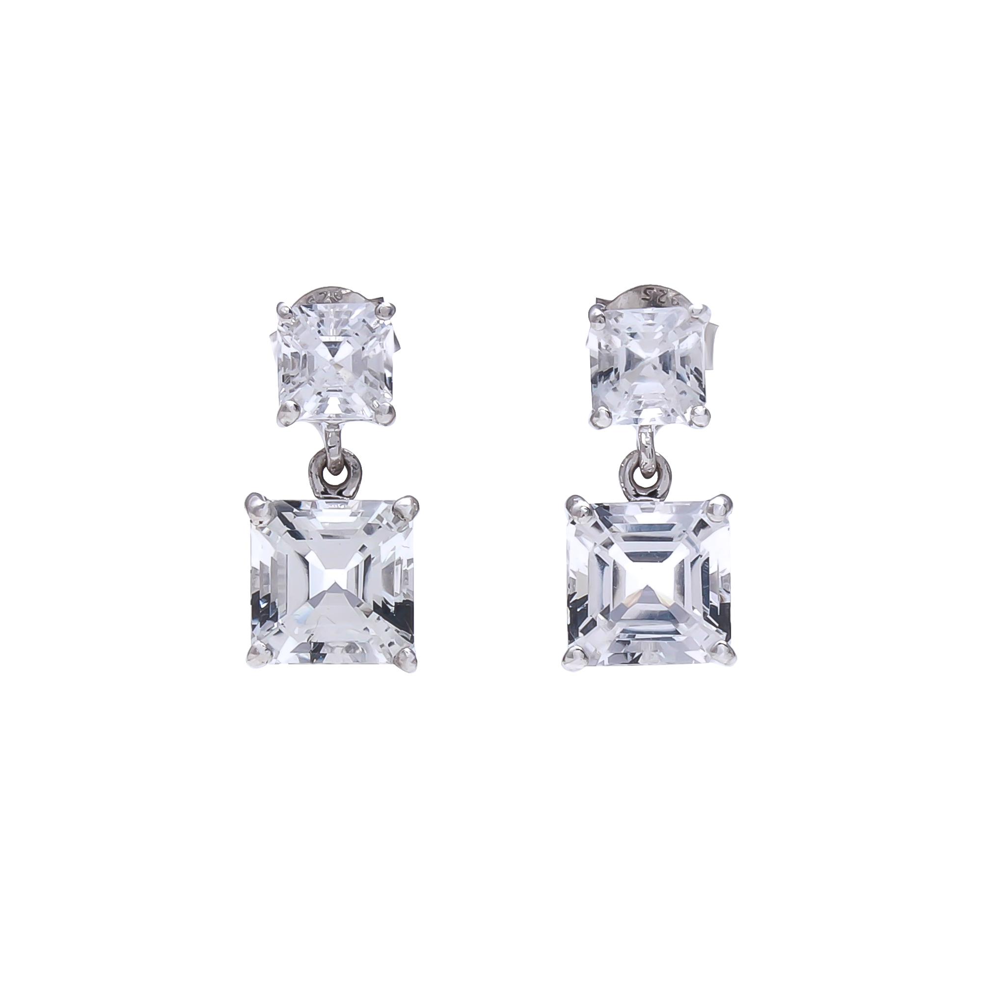 Lab Grown Diamond Drop Earrings