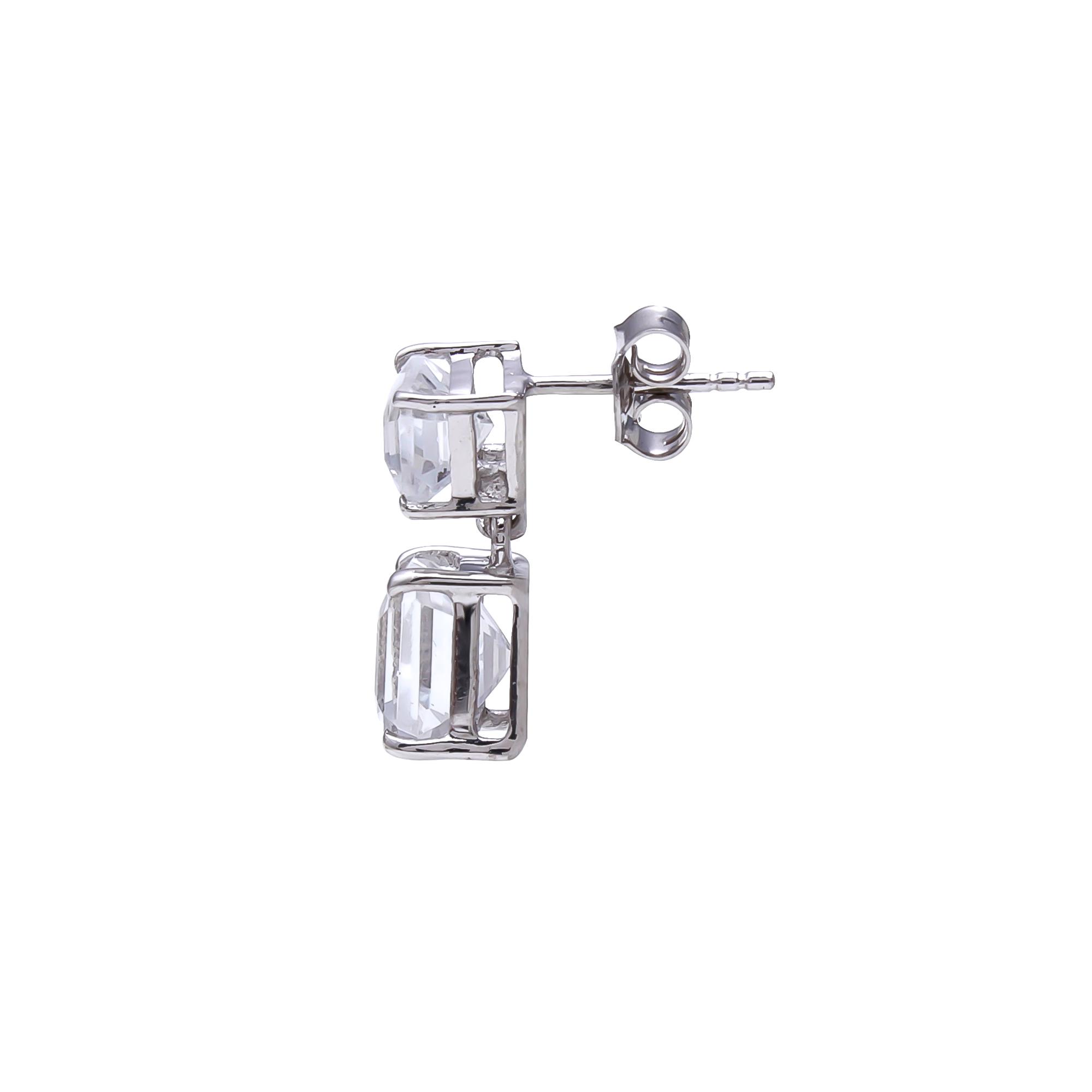 Lab Grown Diamond Drop Earrings