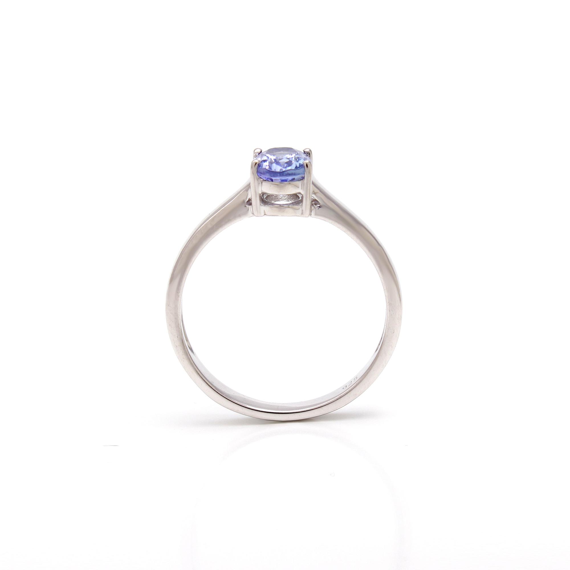 Tanzanite Solitaire Ring