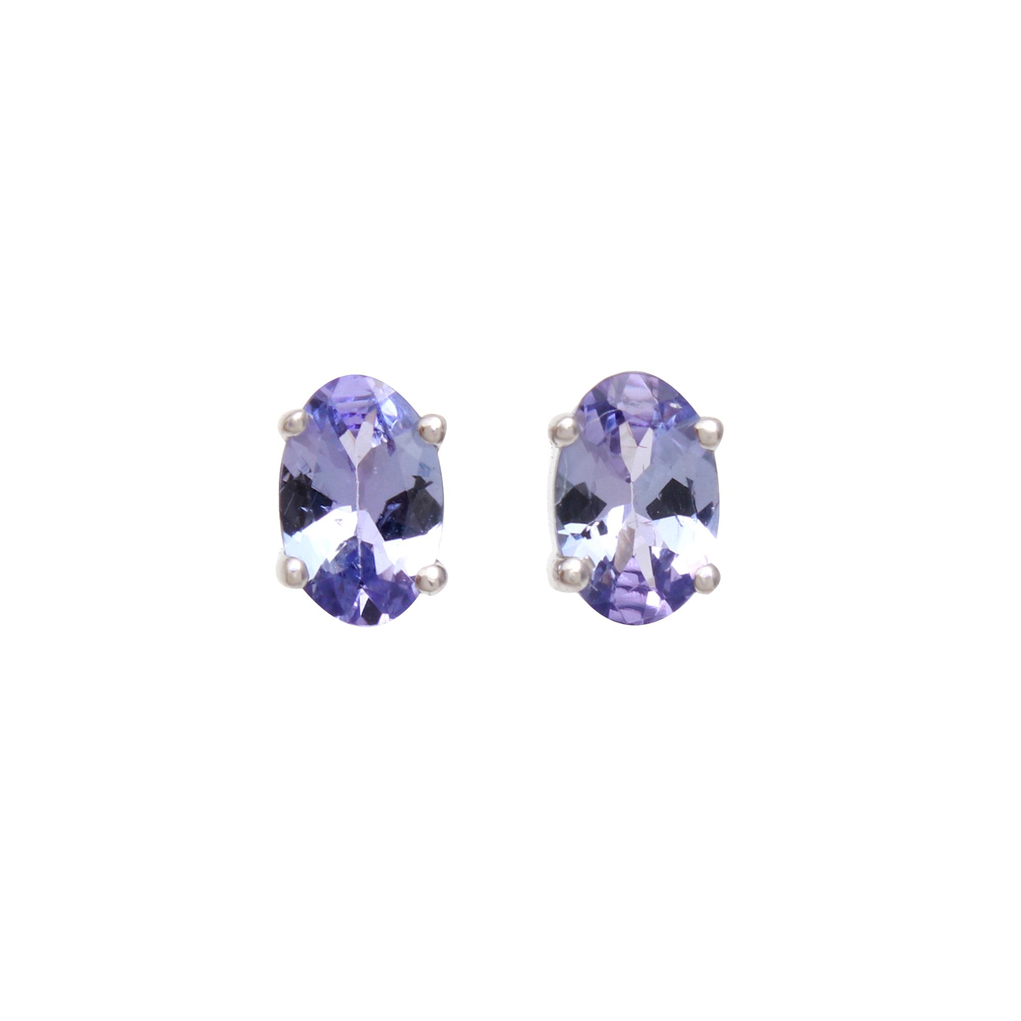 Tanzanite Studs Earrings