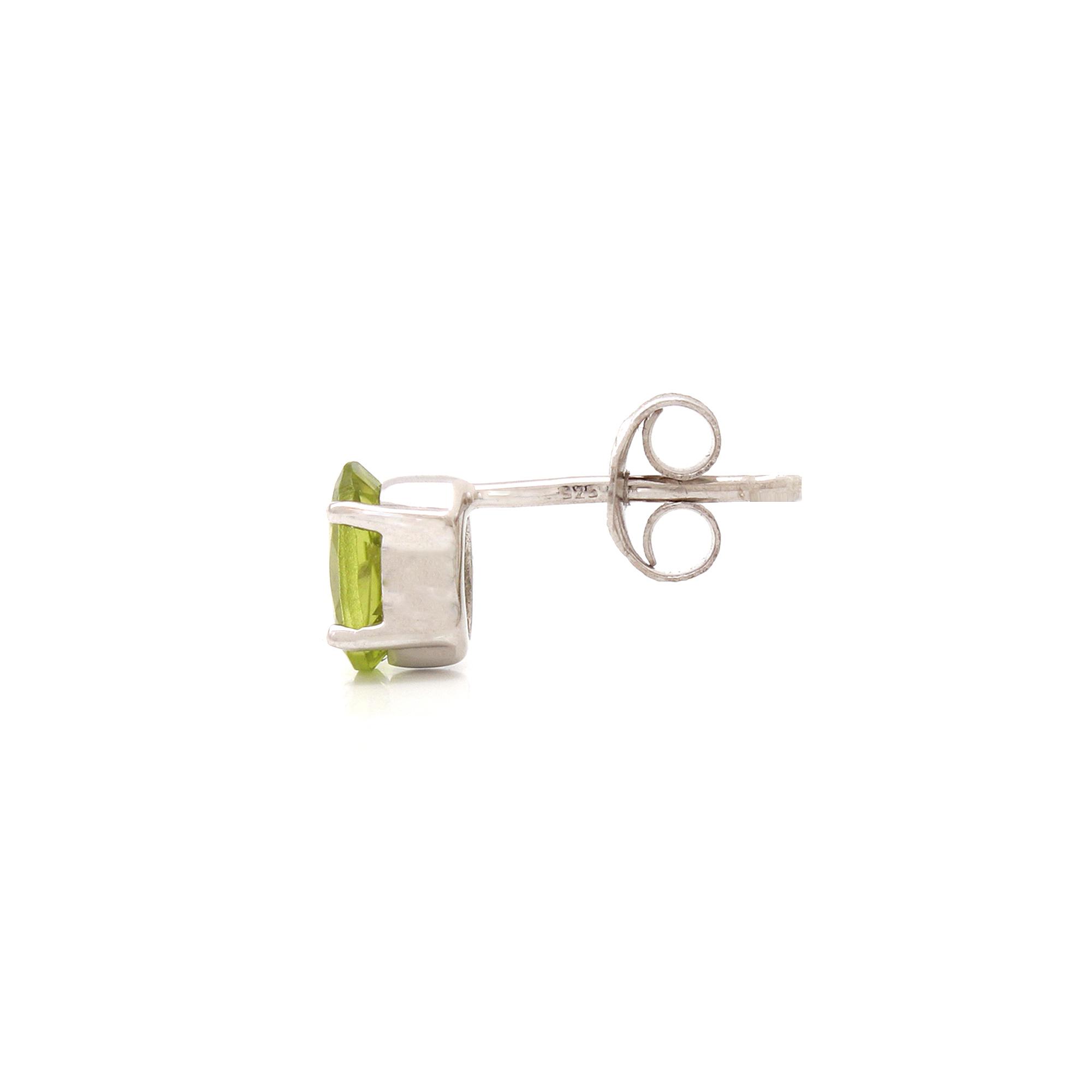 Peridot Studs Earrings