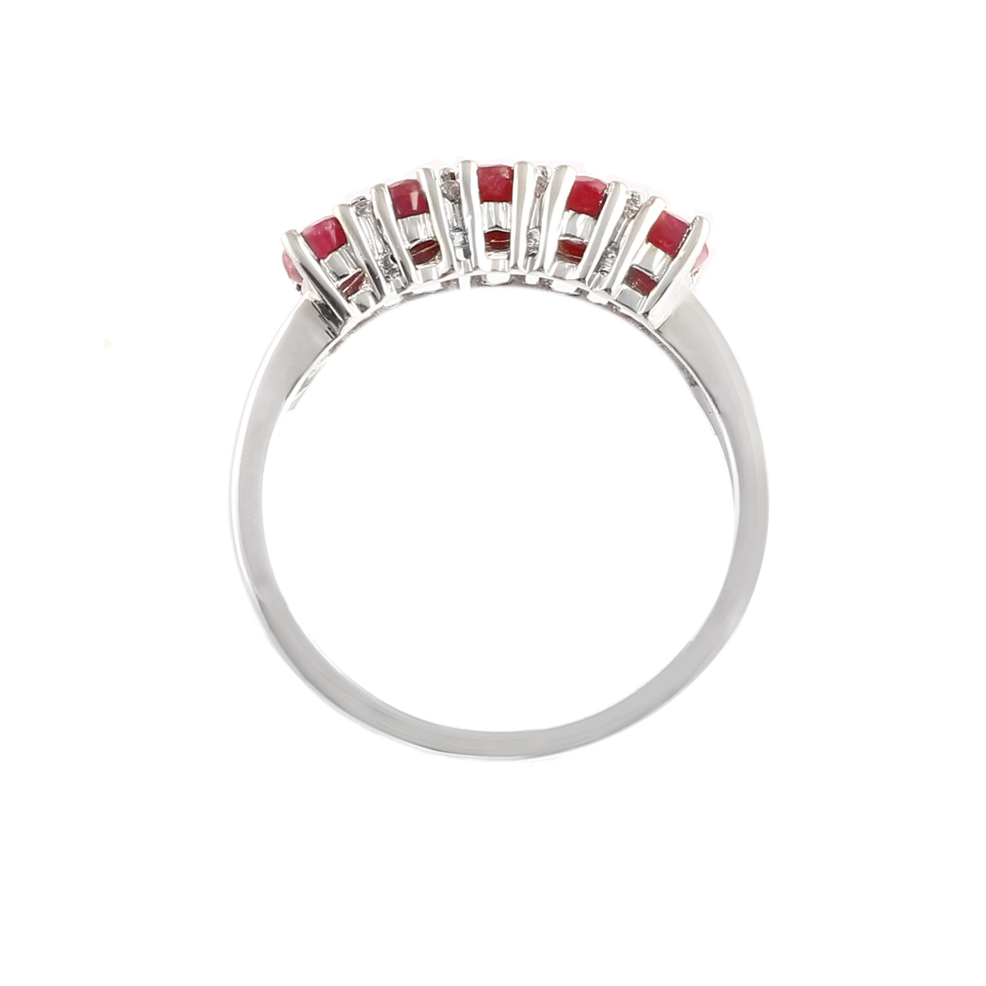 Indian Ruby Five Stone Band