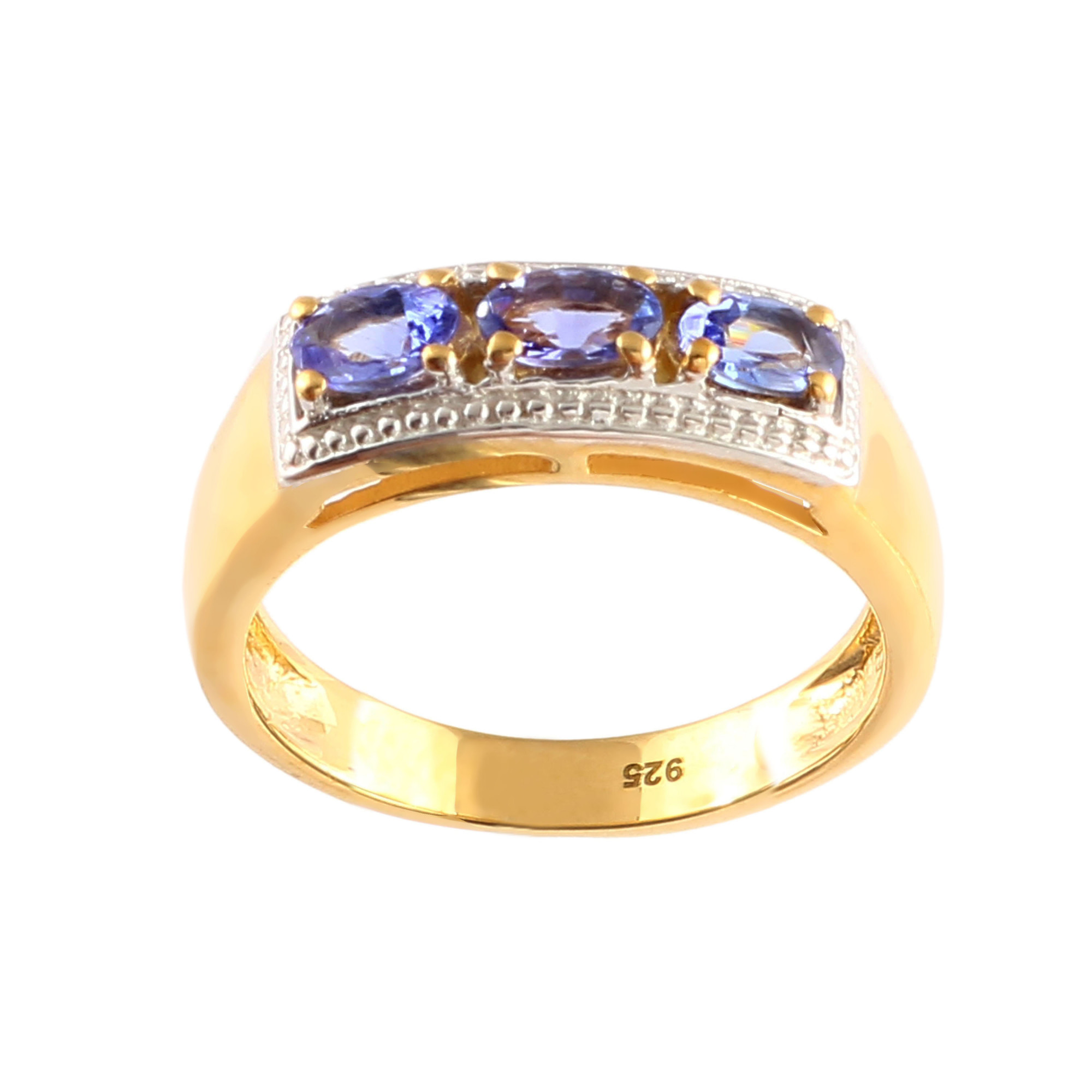 Tanzanite Trilogy Ring