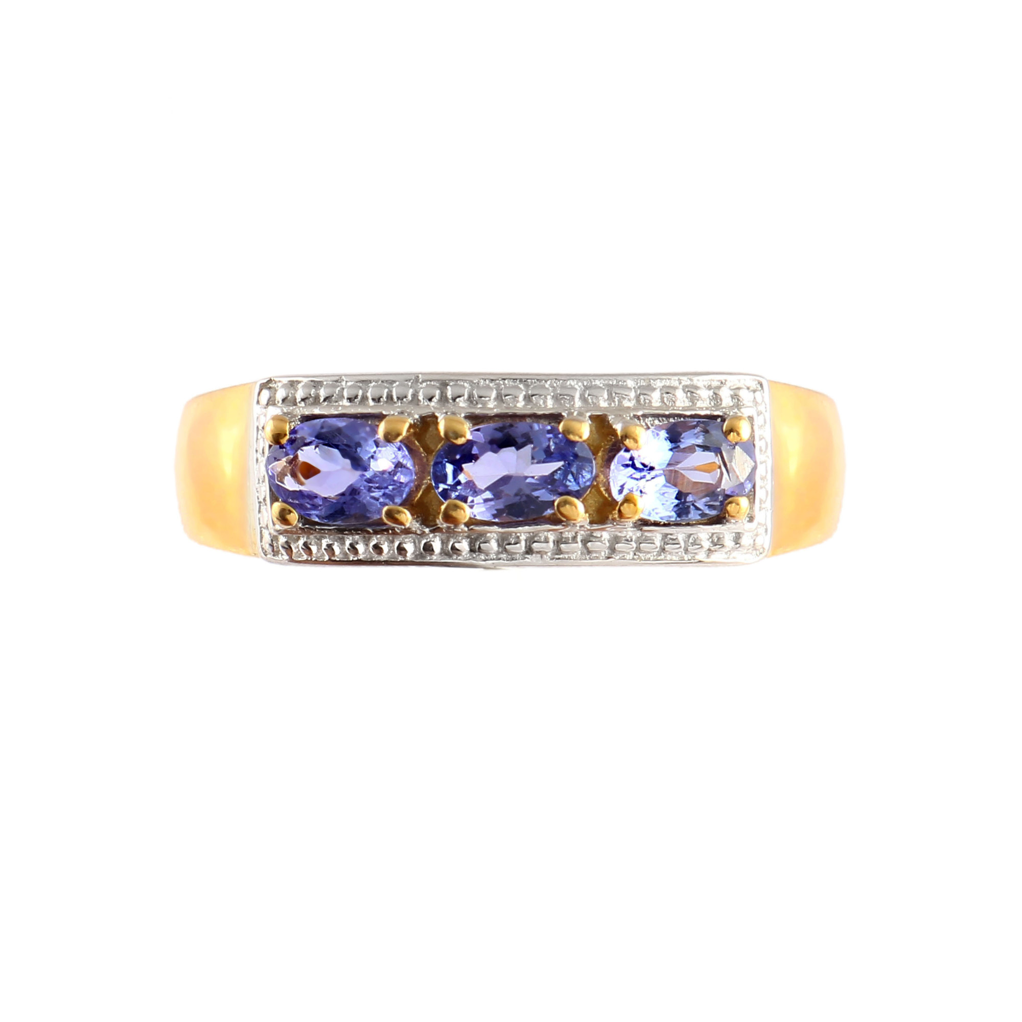 Tanzanite Trilogy Ring
