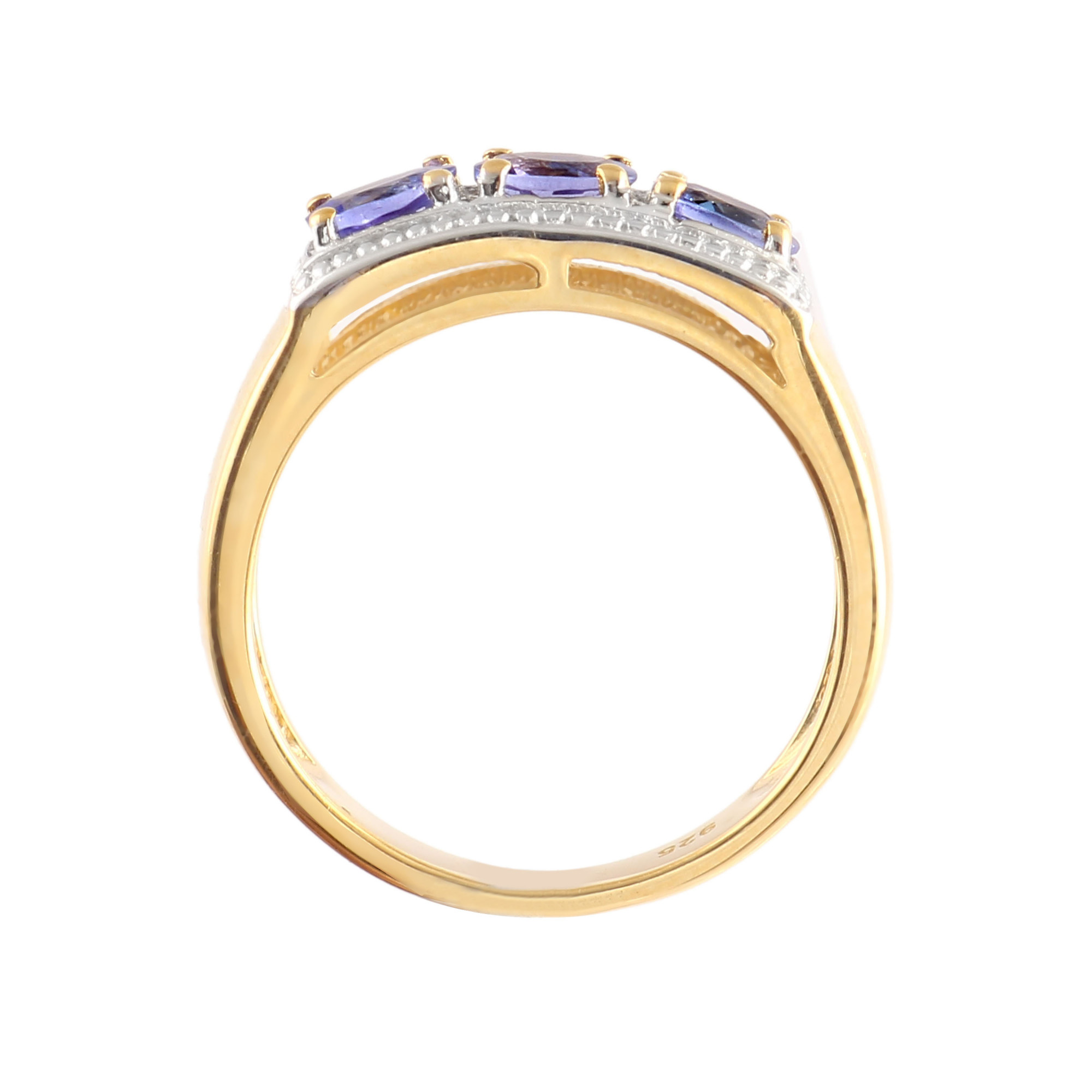 Tanzanite Trilogy Ring