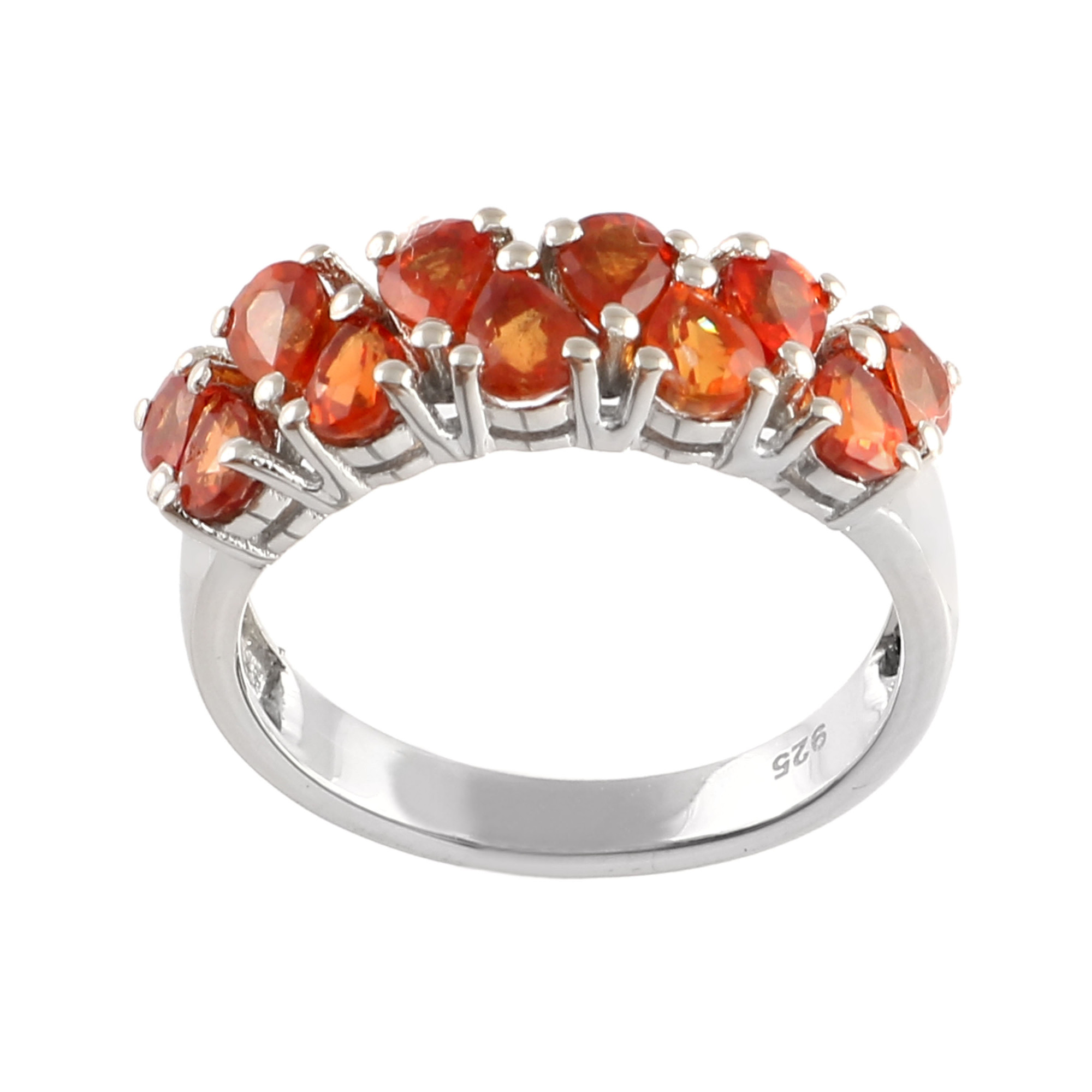 Orange Sapphire Band