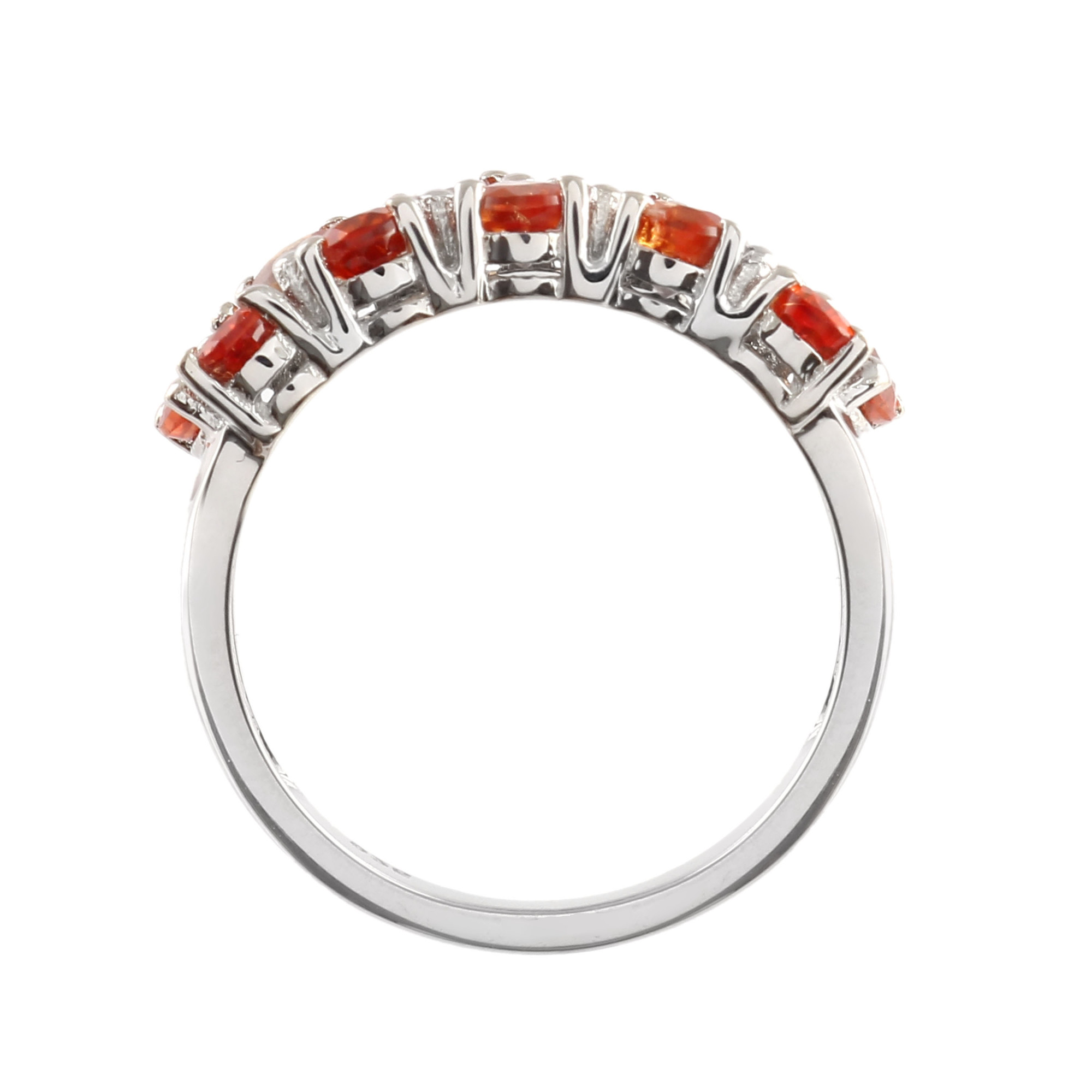 Orange Sapphire Band