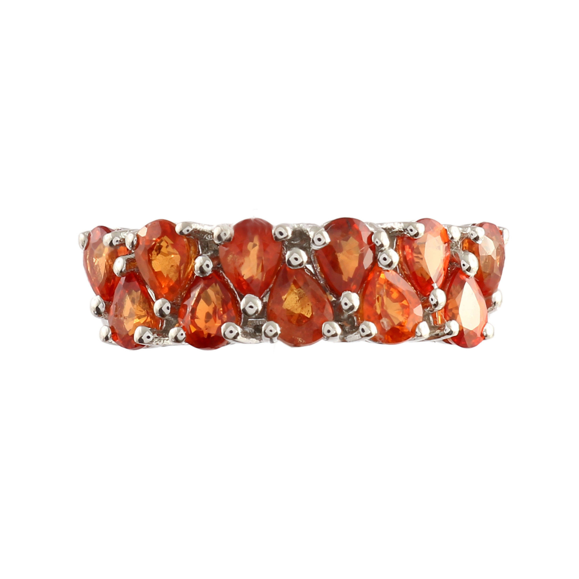 Orange Sapphire Band