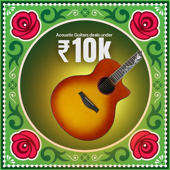 Category Alt Acoustic Guitars Under ₹10,000 in India