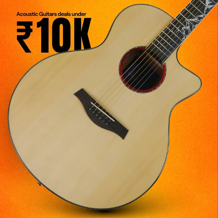 Category Alt Acoustic Guitars Under ₹10,000 in India