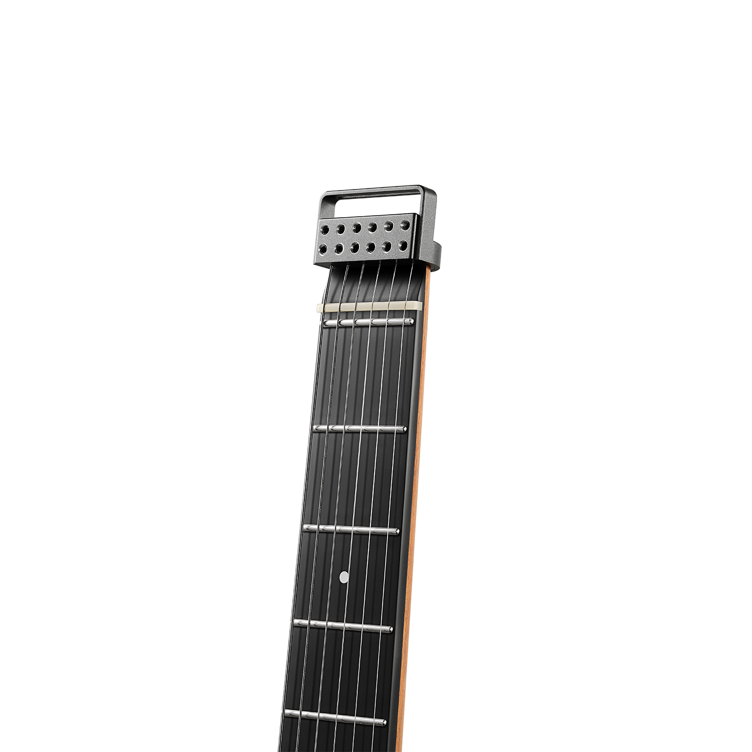 Donner HUSH-X Electric Guitar Kit - Featherlight Headless Guitar Great for Travel and Practice Mahogany Solid Body with Easy Assemble Stands Gig Bag All Accessories