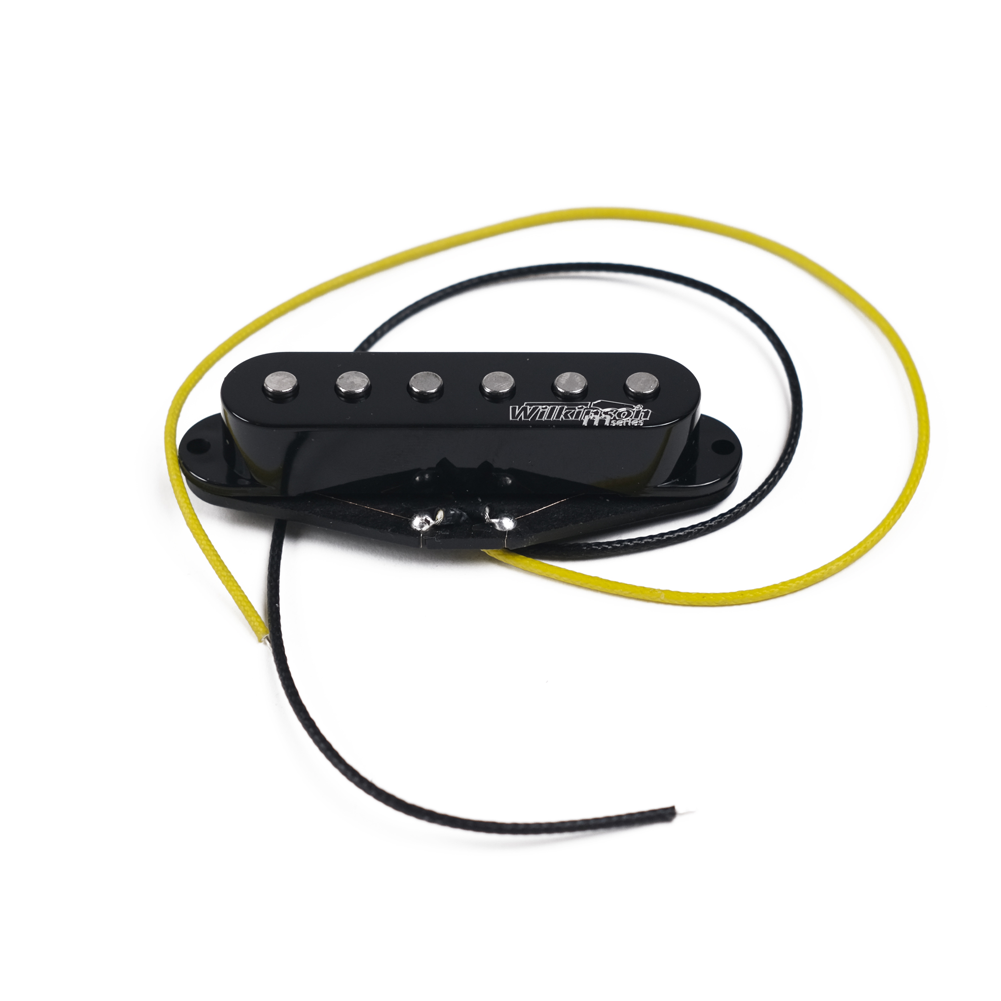 Wilkinson WOHaSm Strat Middle Pickup RWRP Alnico V Black