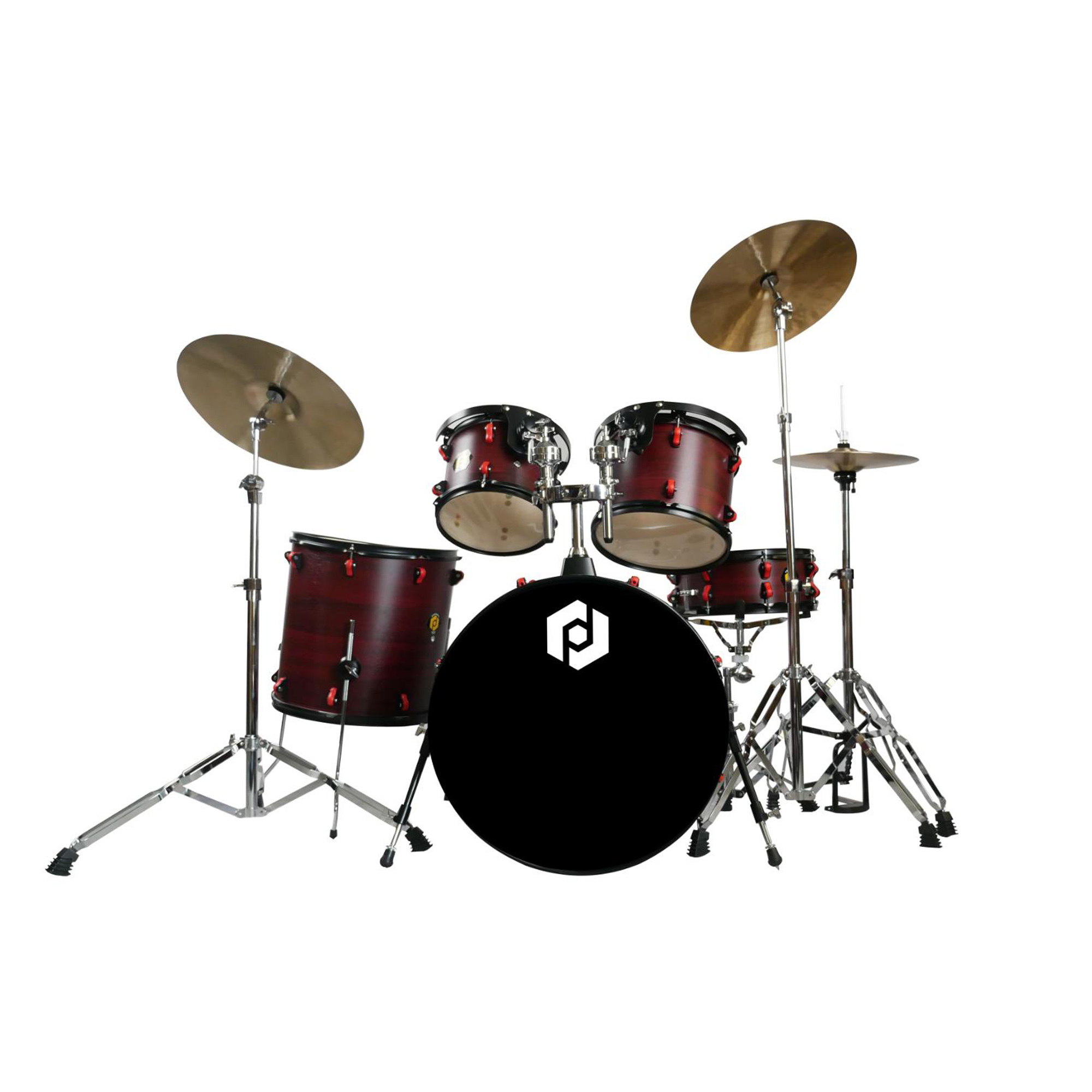 Procraft Acoustic Drumkit PRVM18 SANGRIA
