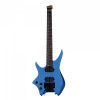 HEX N500L /S LEFTY MEB METALLIC ELECTRIC BLUE NEXT SERIES - STAINLESS STEEL FRETS