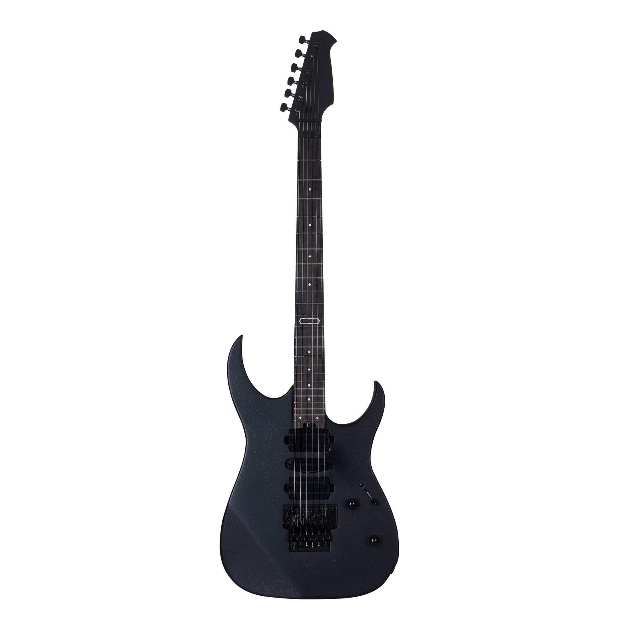 HEX SE300 SGB GALAXY BLACK HSH - STAINLESS STEEL FRETS