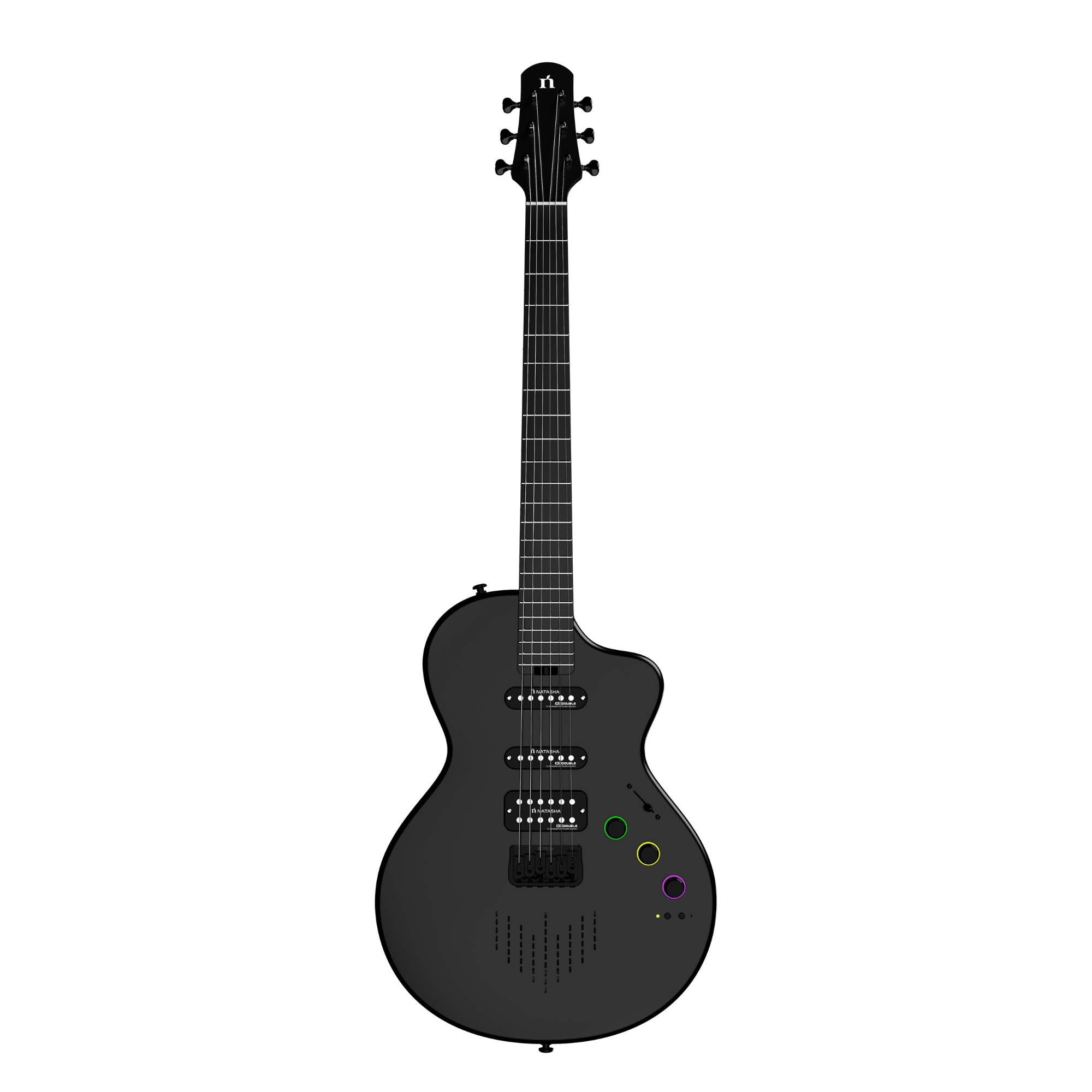 Natasha Nebula Smart Electric Guitar Cosmic black