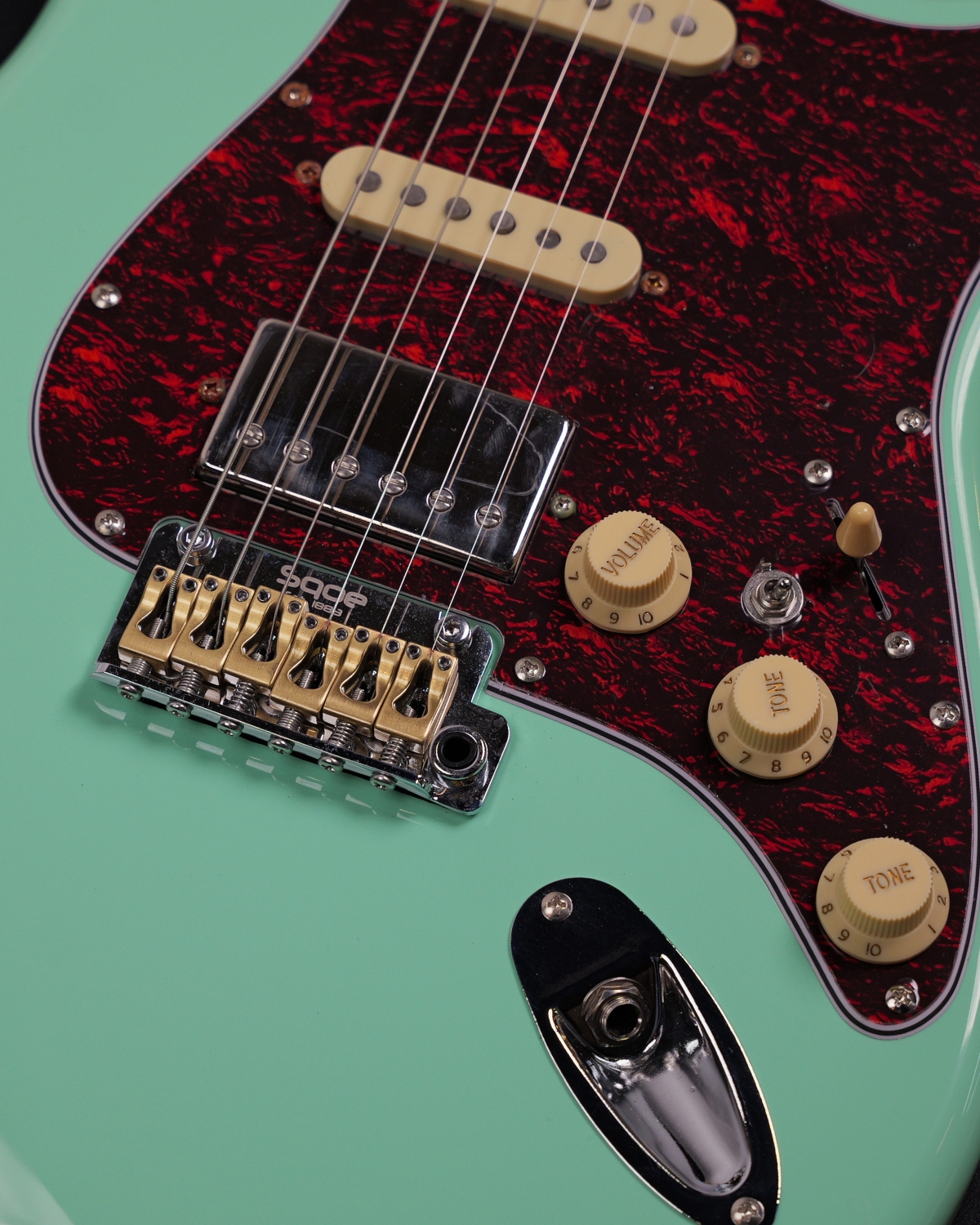 SQOE SEST1000 Surf Green  HSS with hardcase