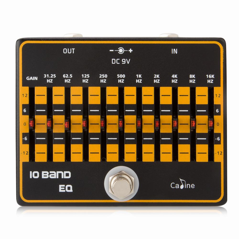 Caline CP-24 10 Band EQ Pedal Precision Guitar Equalizer