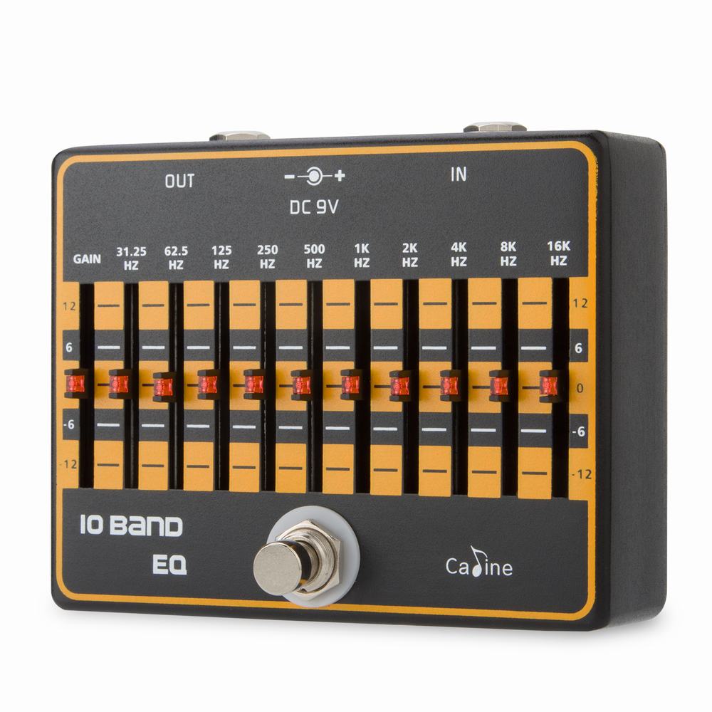 Caline CP-24 10 Band EQ Pedal Precision Guitar Equalizer