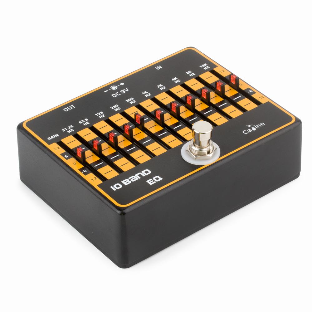 Caline CP-24 10 Band EQ Pedal Precision Guitar Equalizer
