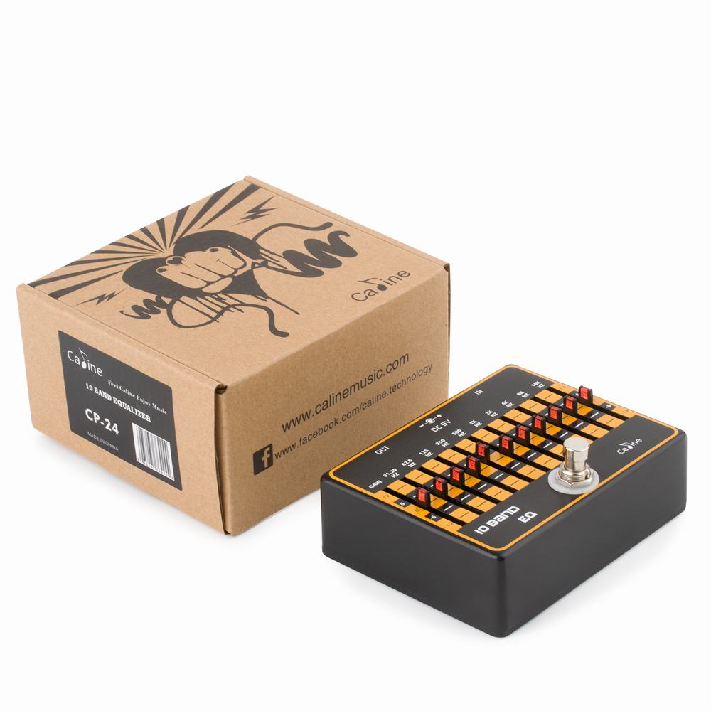 Caline CP-24 10 Band EQ Pedal Precision Guitar Equalizer