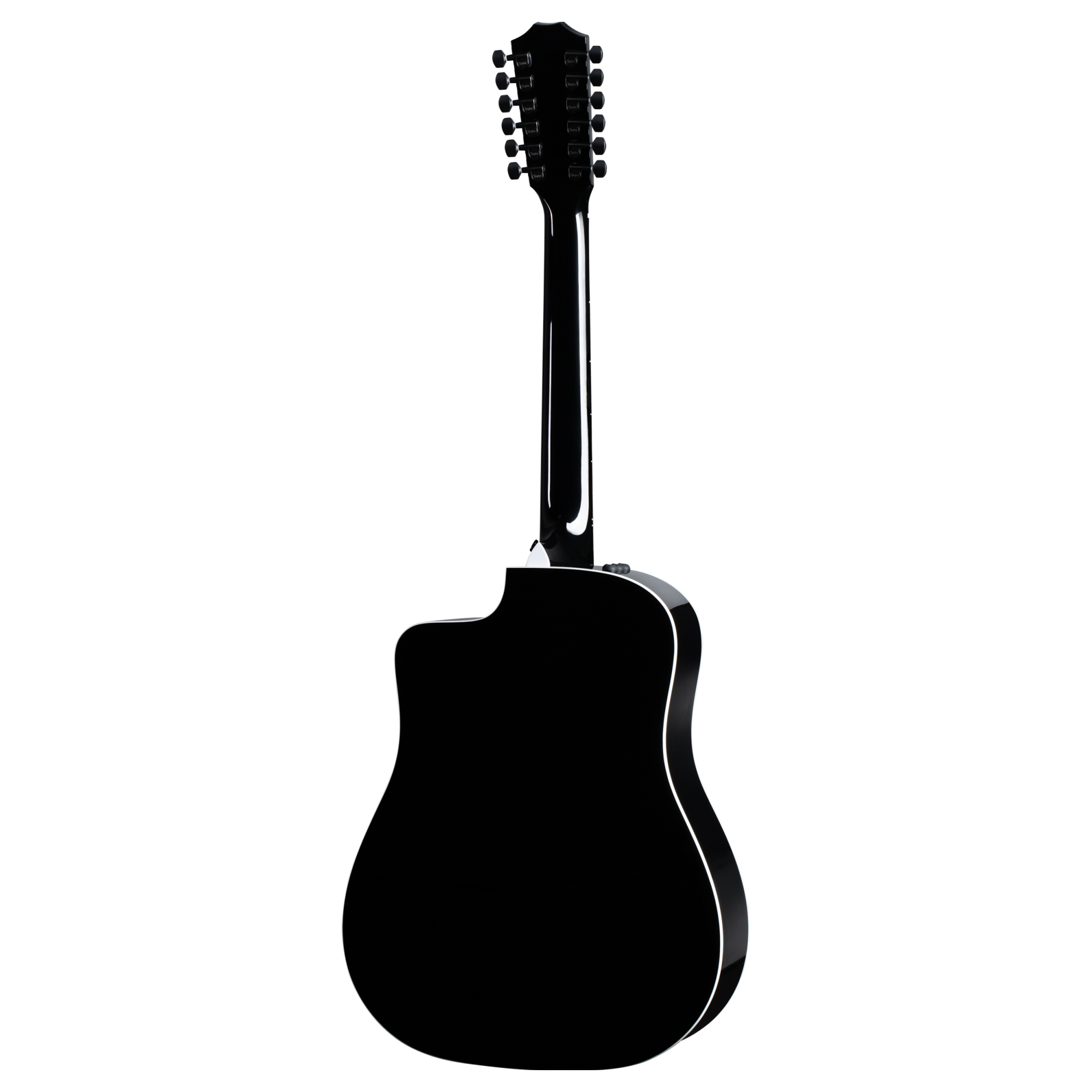 Taylor 250ce Deluxe 12-string Acoustic-electric Guitar - Black