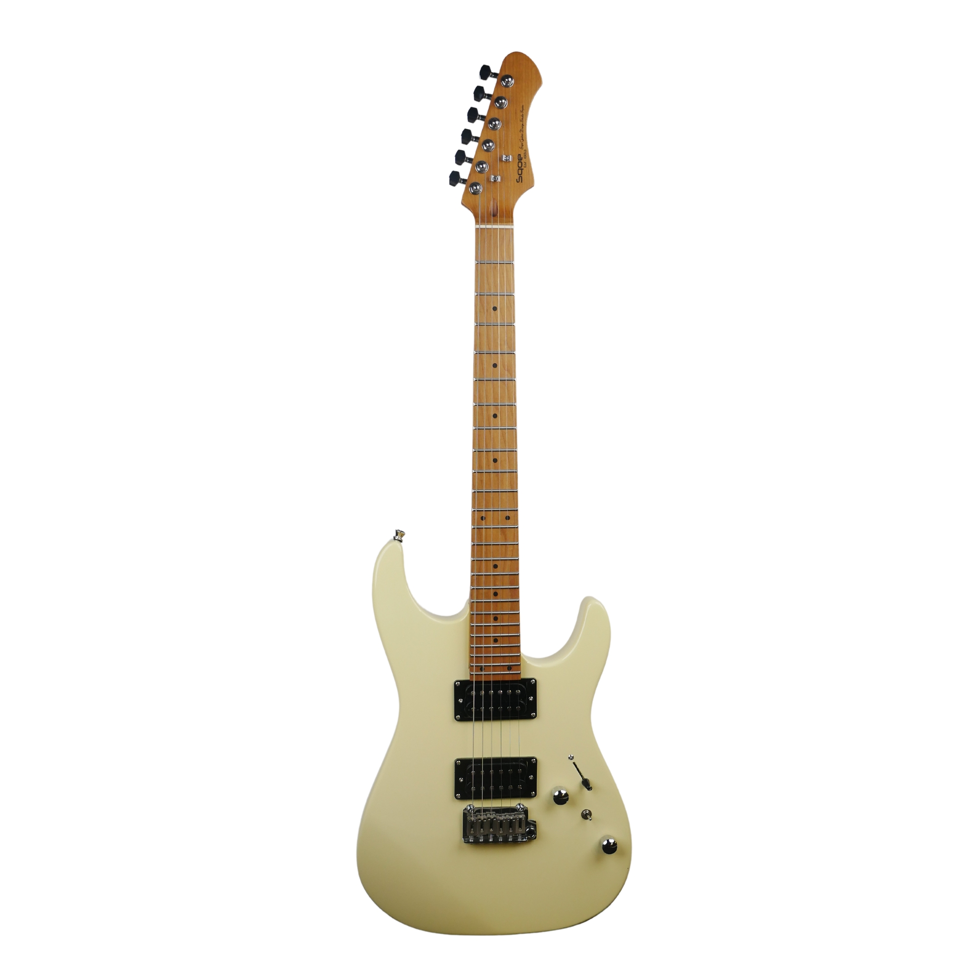 SQOE SEIB450 Silk white HH Super Strat series