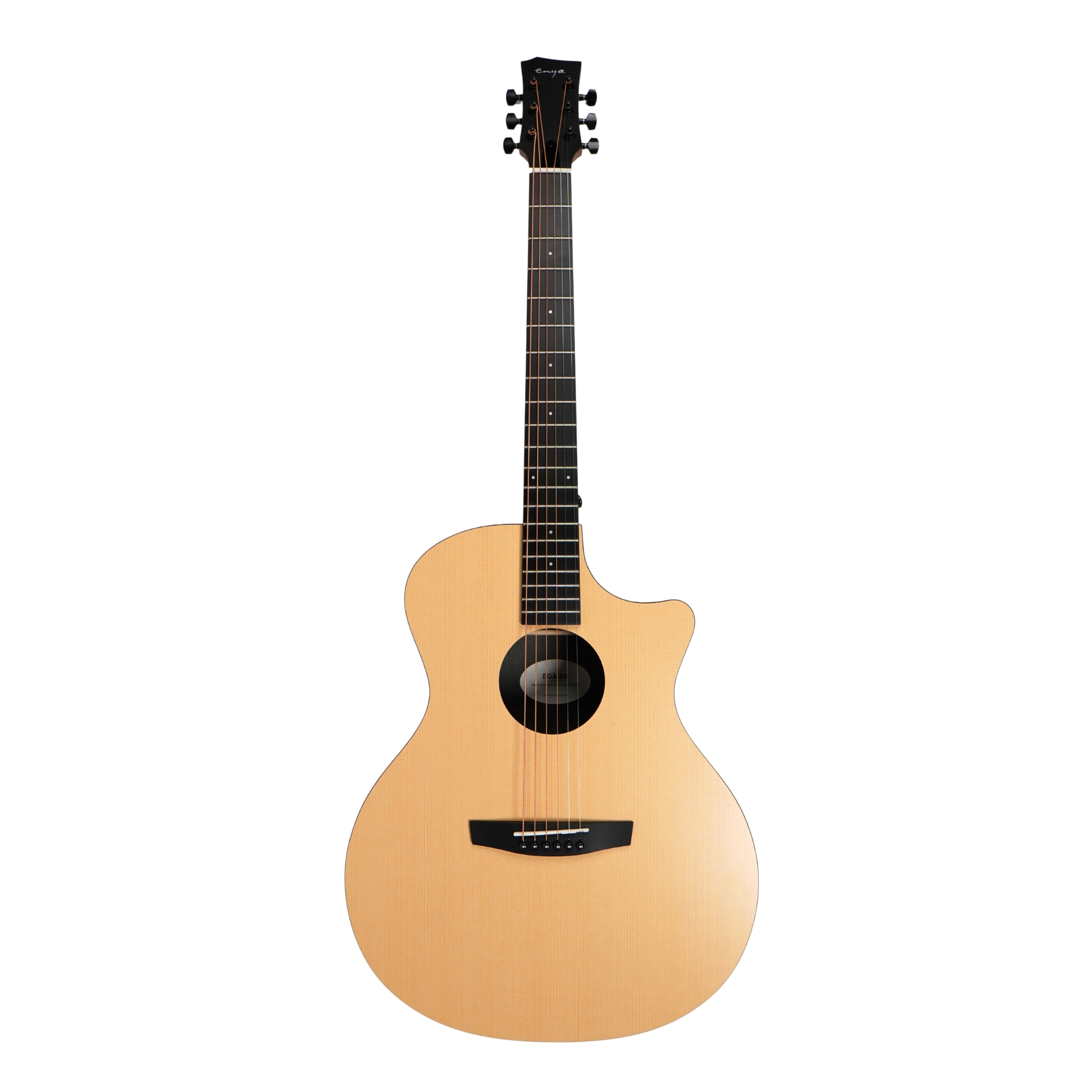 Enya EGA X0 Cutaway Grand Auditorium acoustic guitar Natural