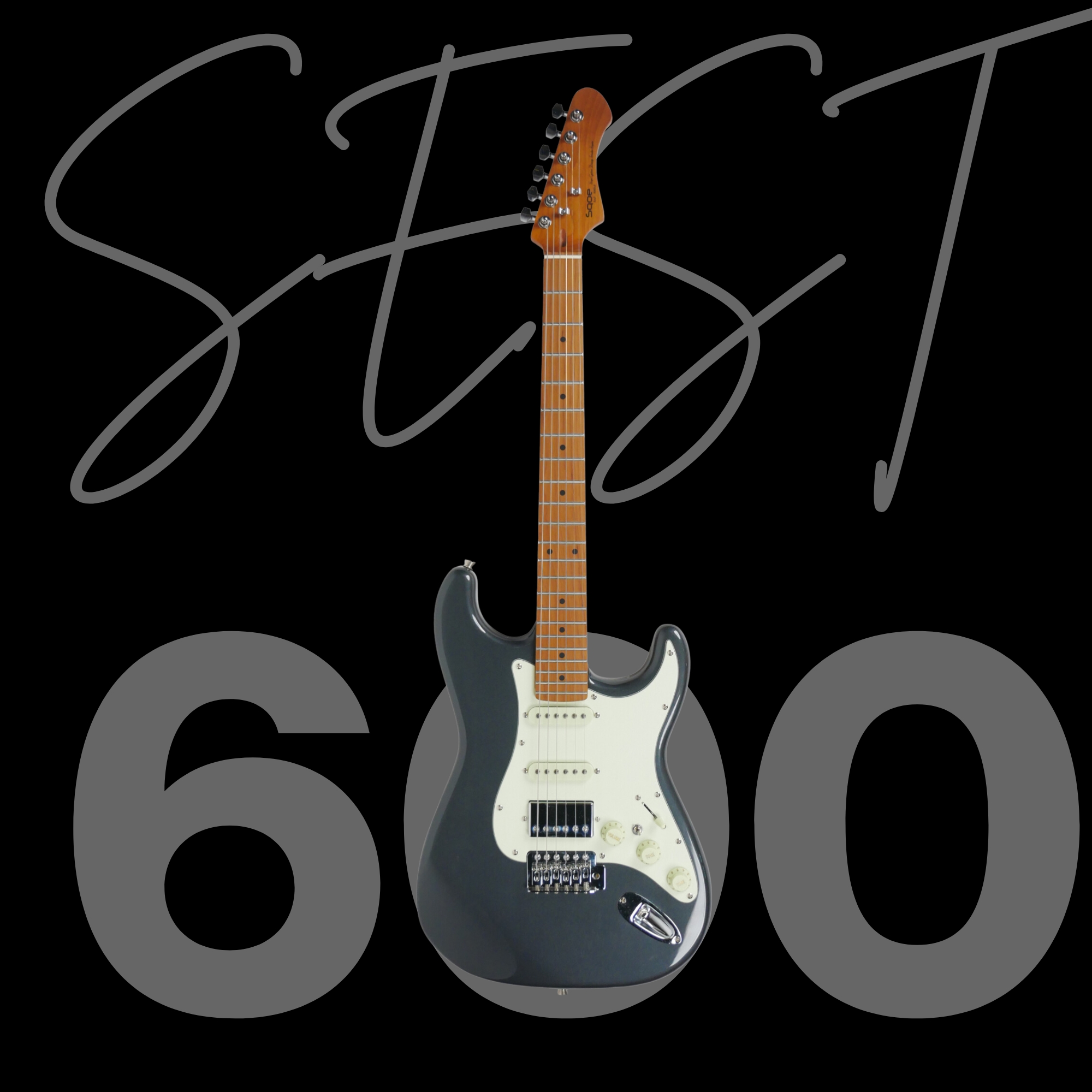 SQOE SEST600 HSS - METALLIC BLACK
